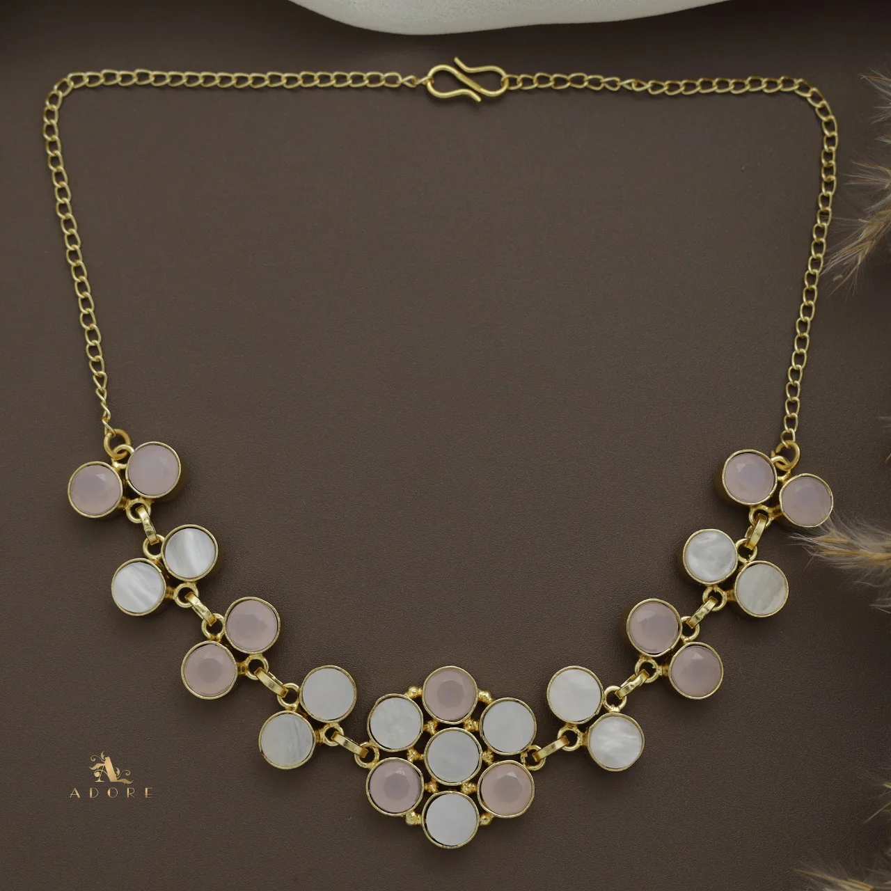 Alicent Flower Choker / Short Neckpiece - Image 6