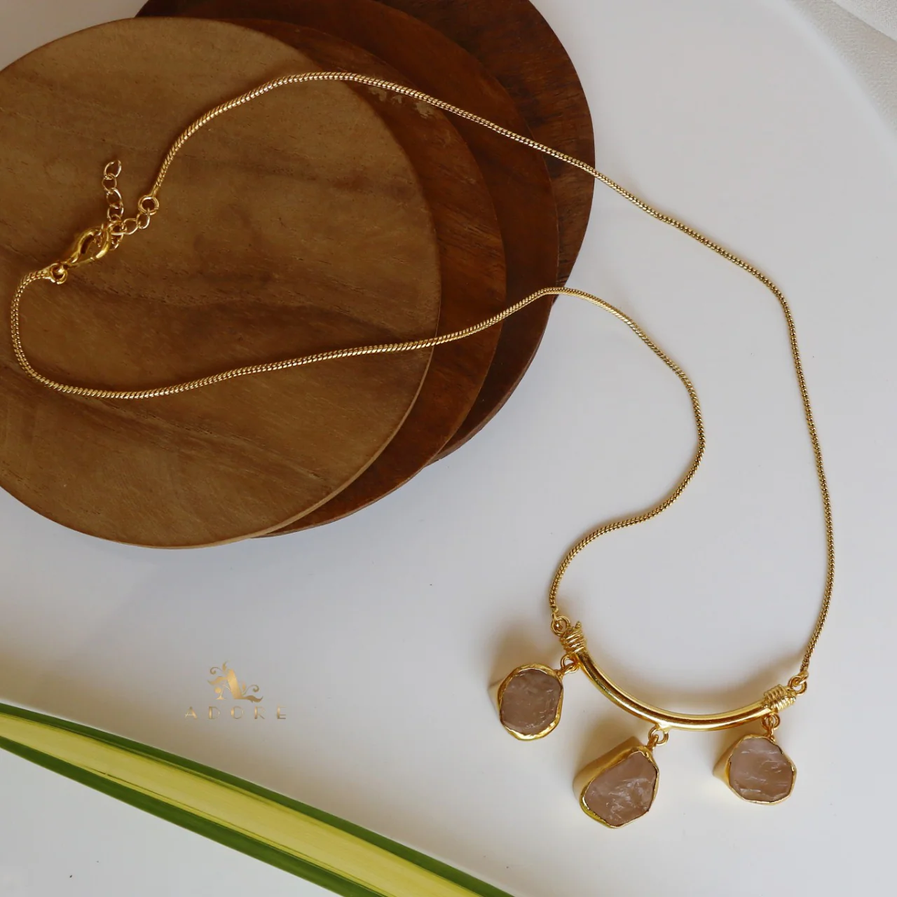 Amba Three Stone Neckpiece - Image 20
