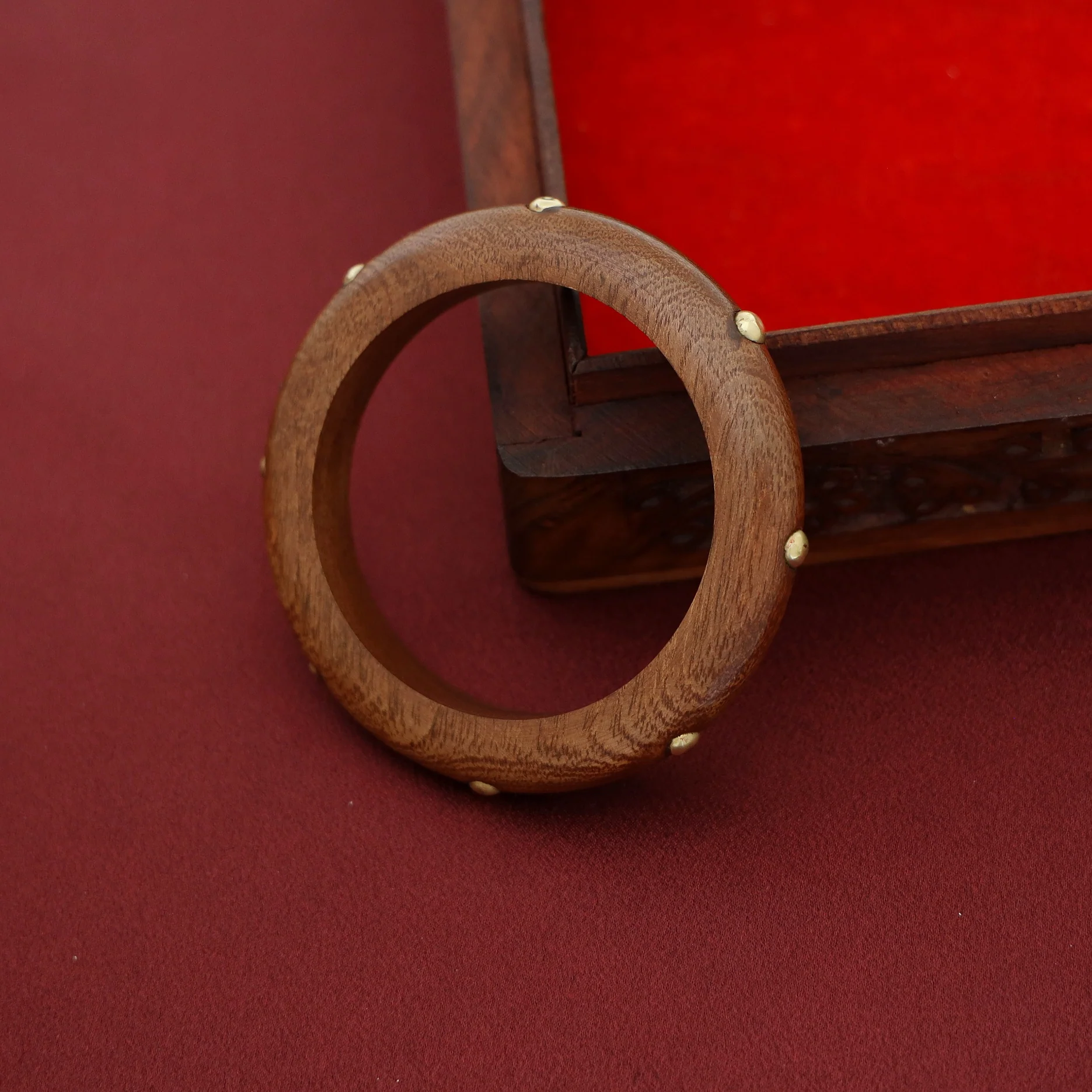 Amity Wooden Bangle ( Single piece ) - Image 3