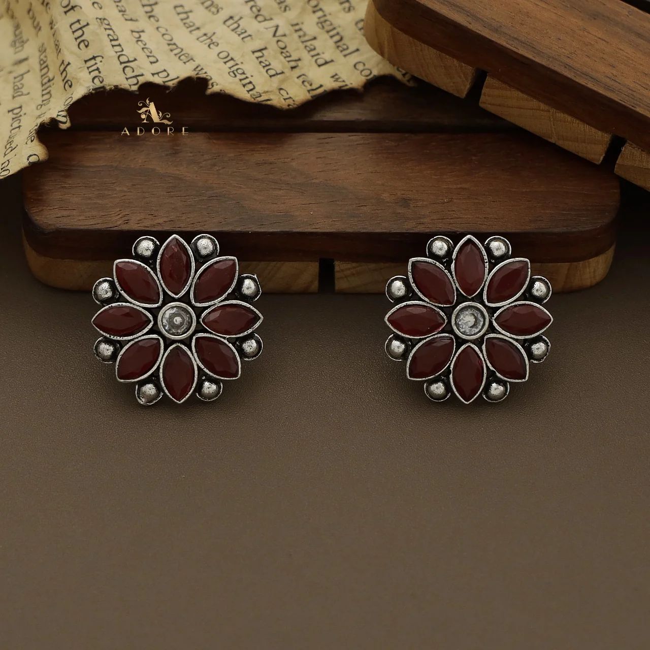 Angela Flower Earring - Image 13