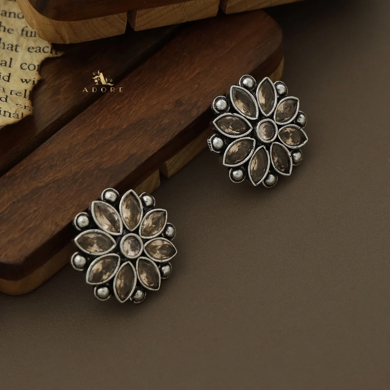 Angela Flower Earring - Image 3