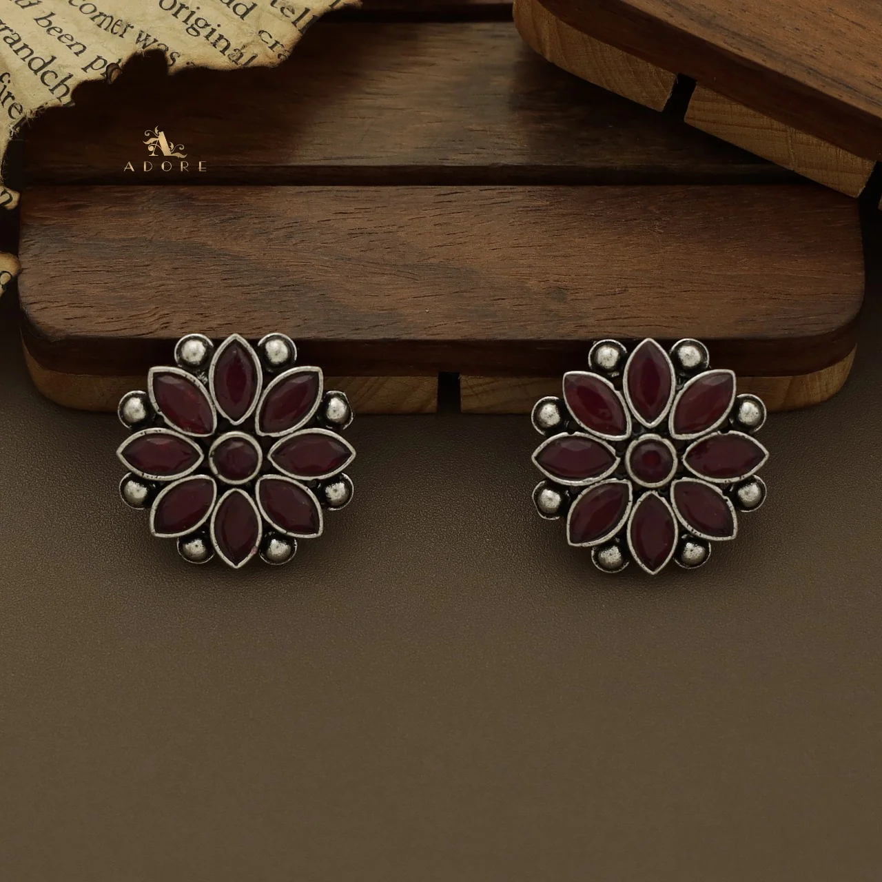 Angela Flower Earring - Image 5
