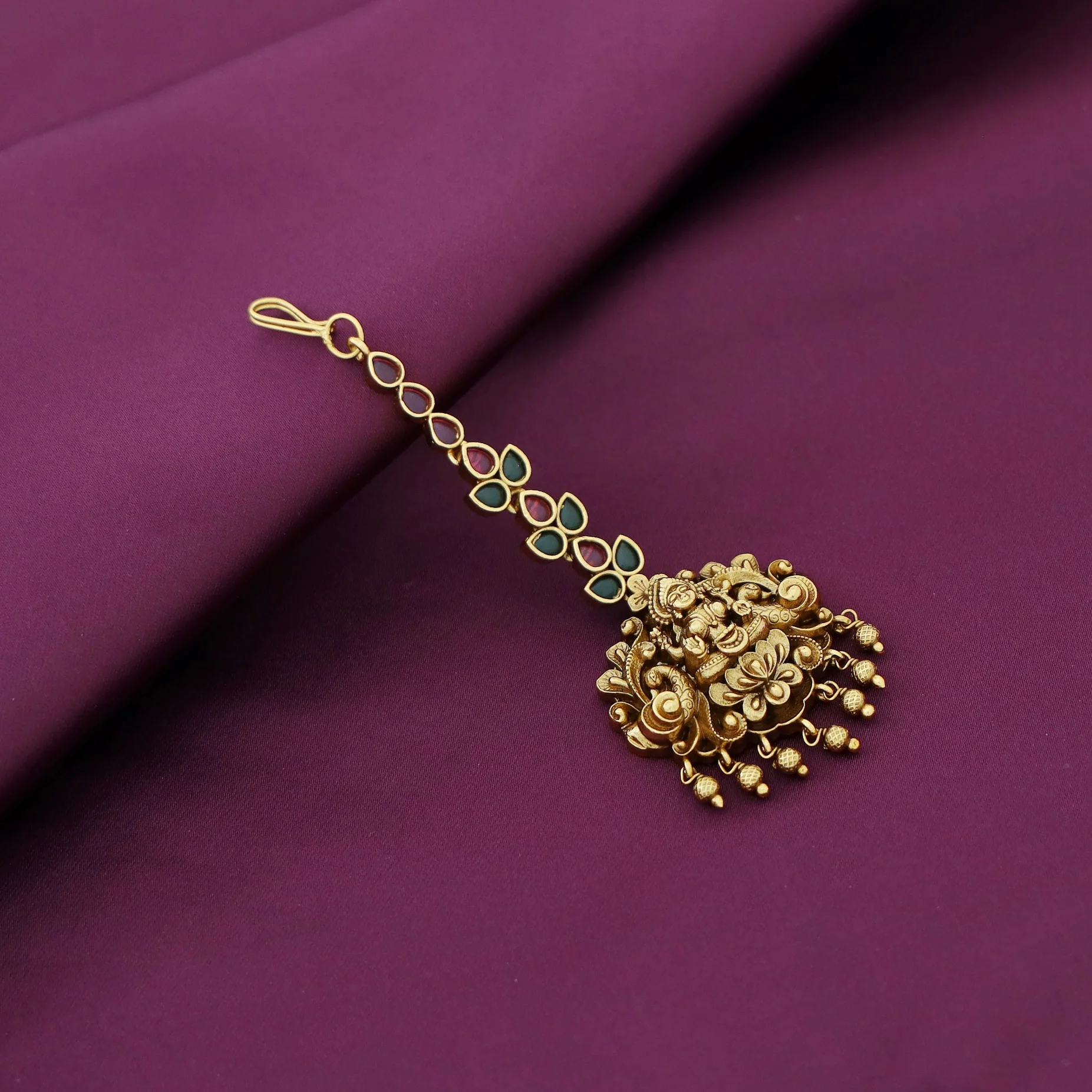 Arisha Devi Golden Ball Tikka - Image 2