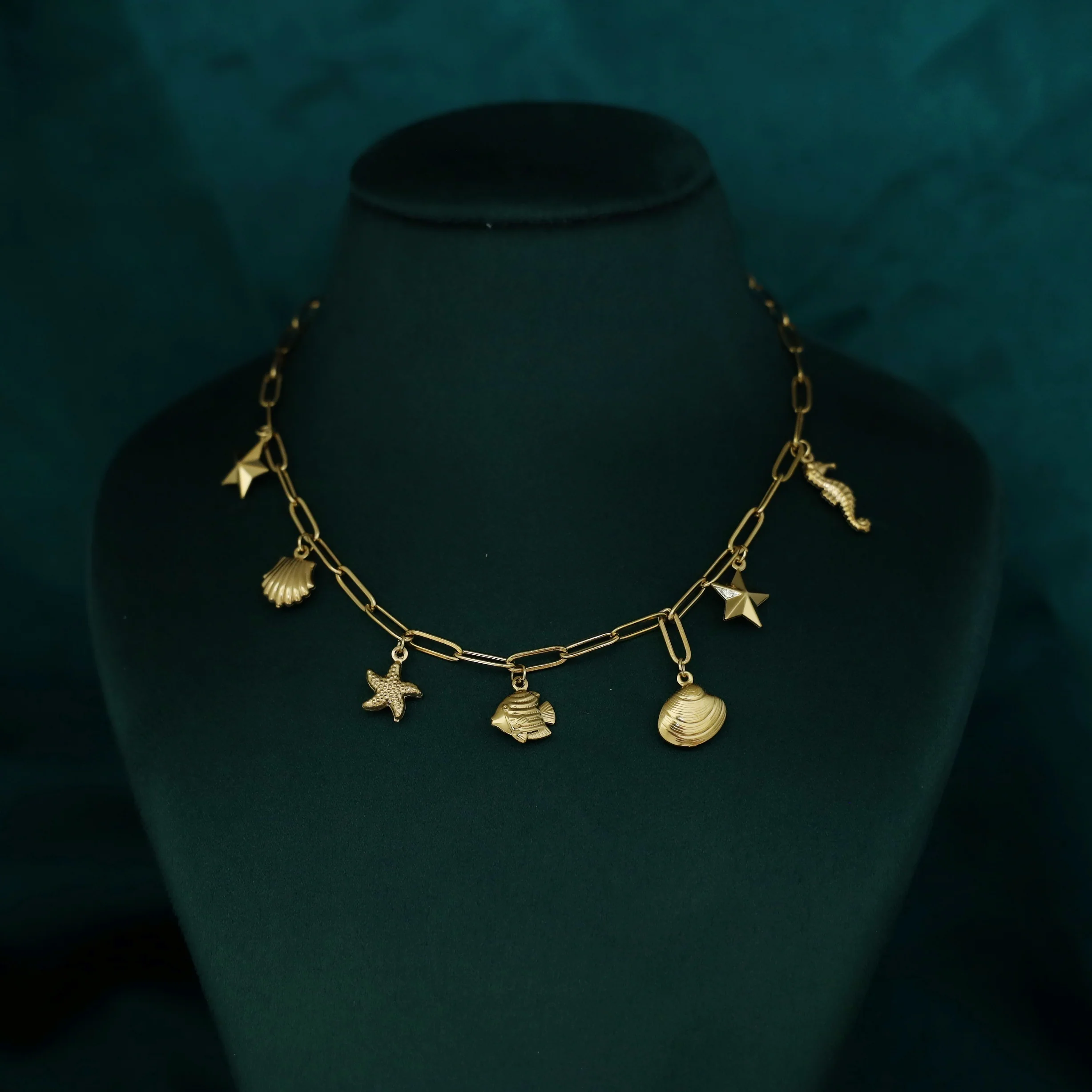 Arista Ocean Charm Neckpiece - Image 4