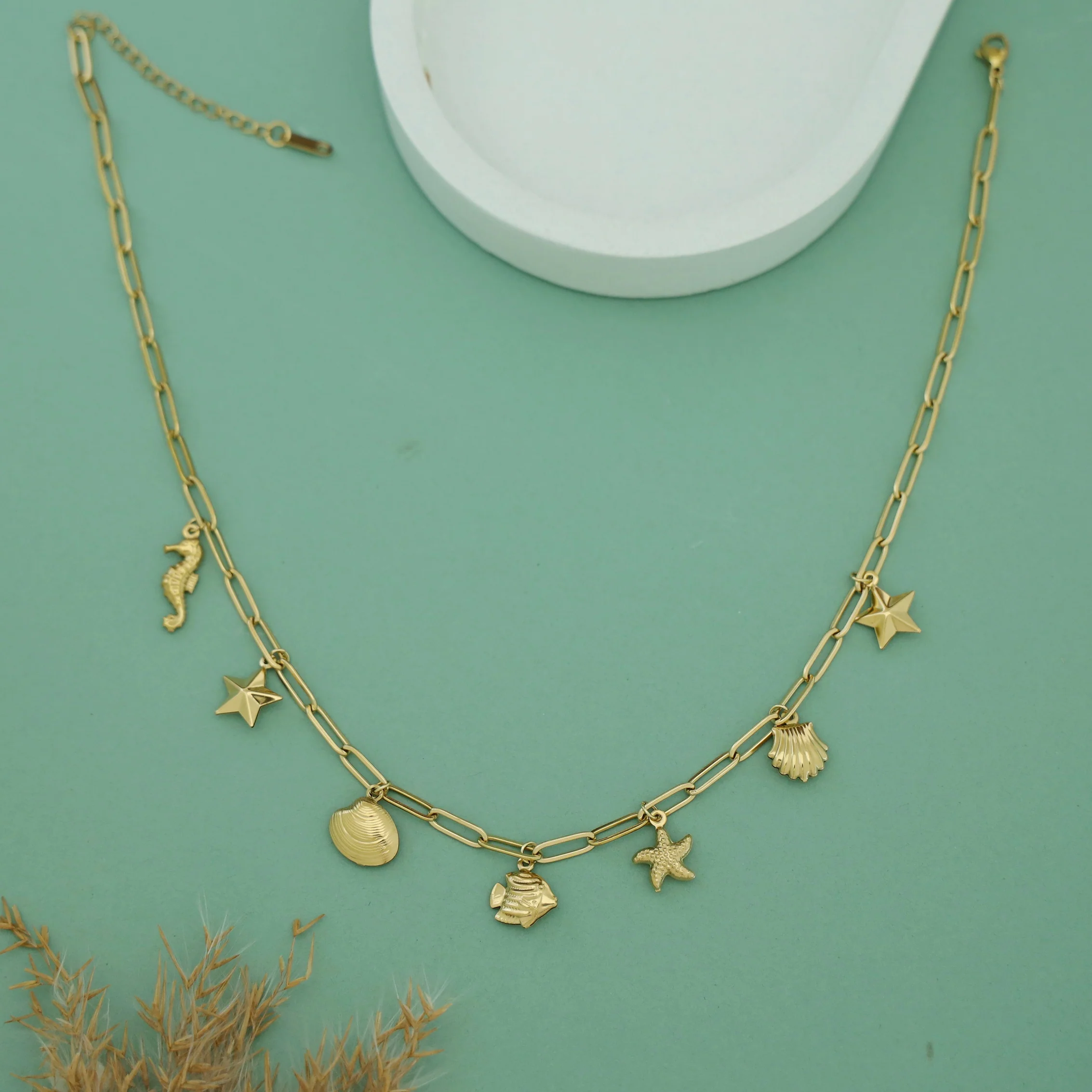 Arista Ocean Charm Neckpiece - Image 5