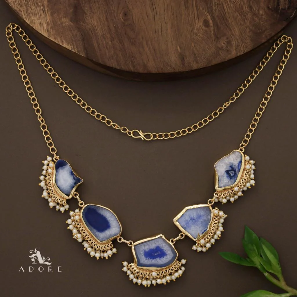 Aspeny Agate Pearl Neckpiece - Image 19