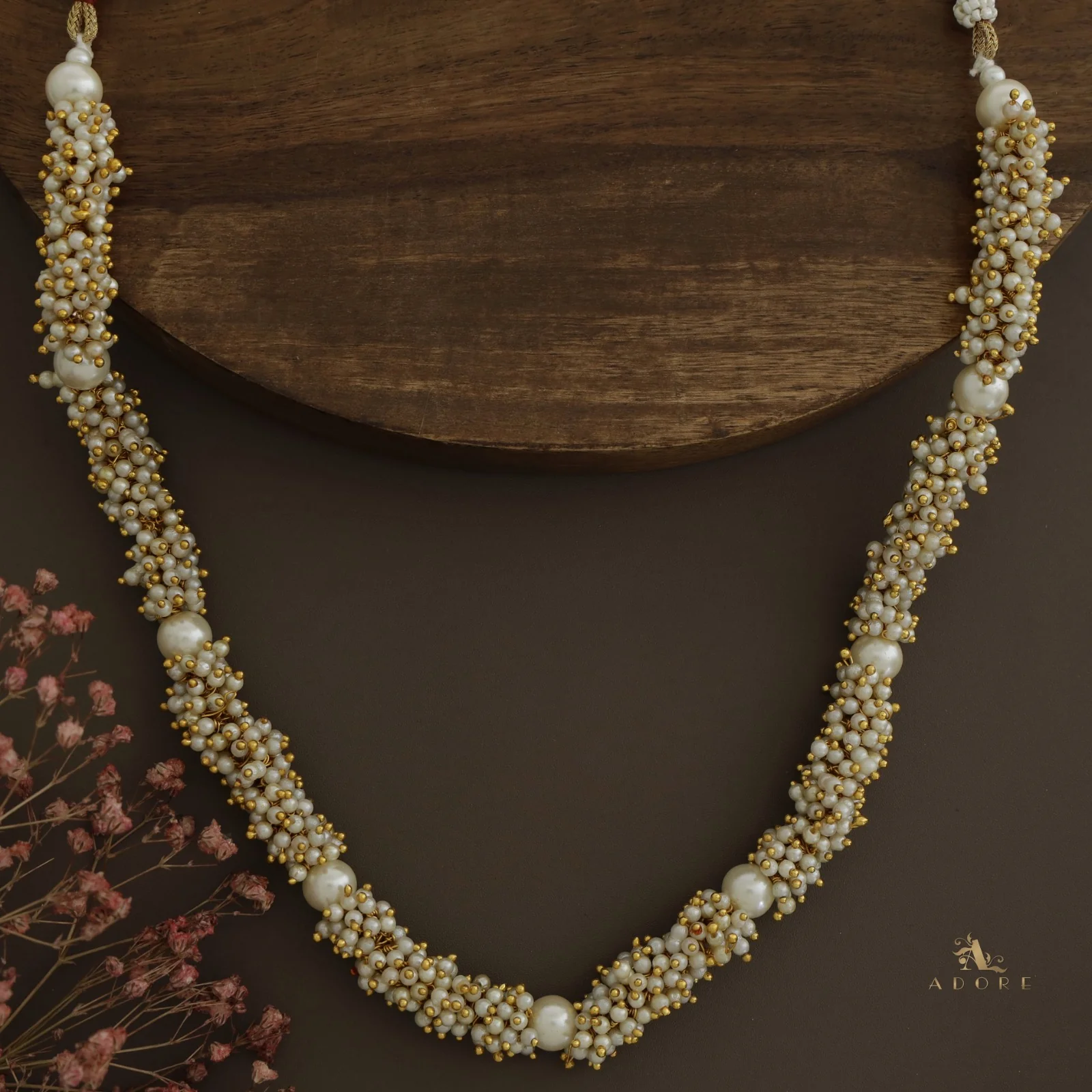 Aurelio Pearly Cluster Pearls Neckpiece - Image 2