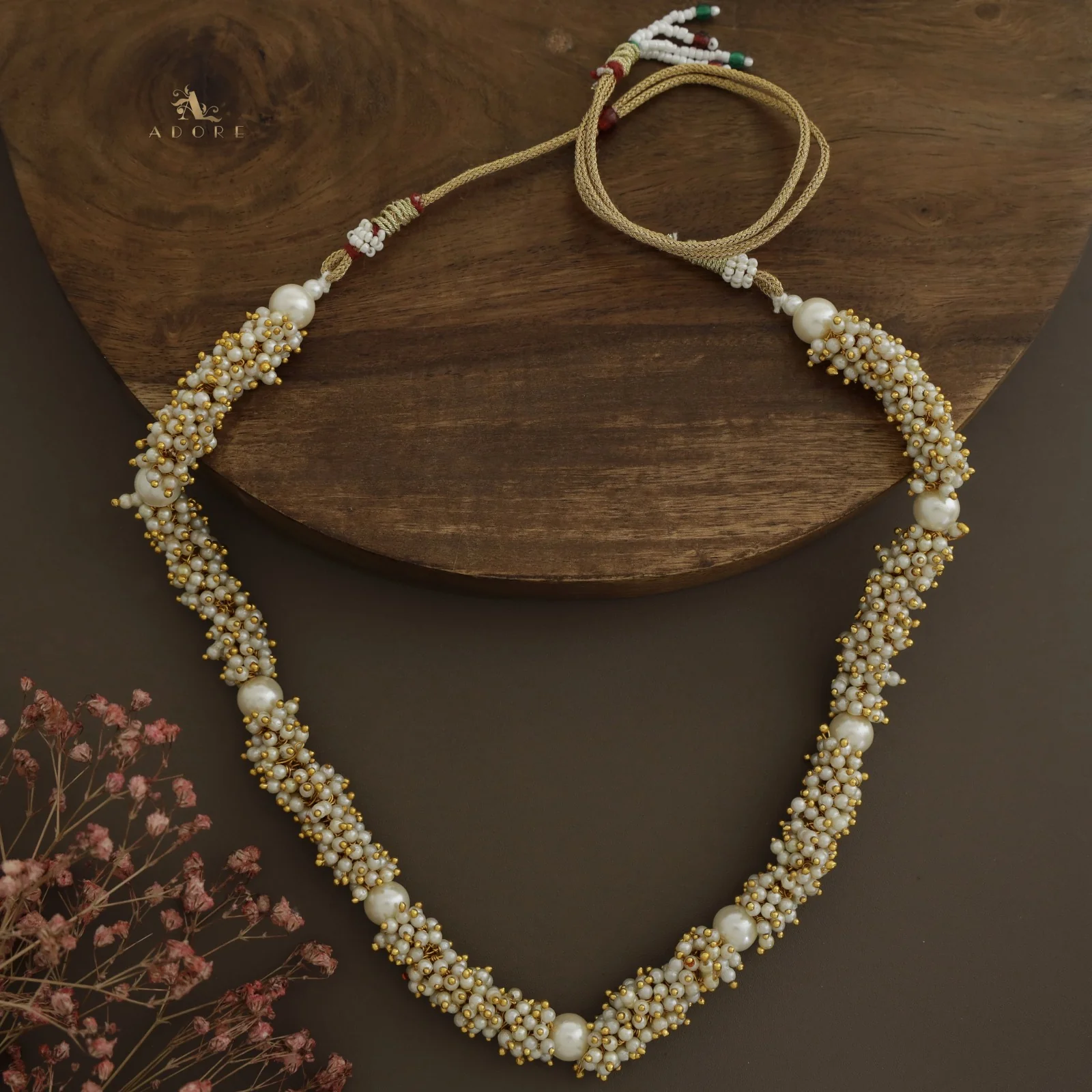 Aurelio Pearly Cluster Pearls Neckpiece - Image 3