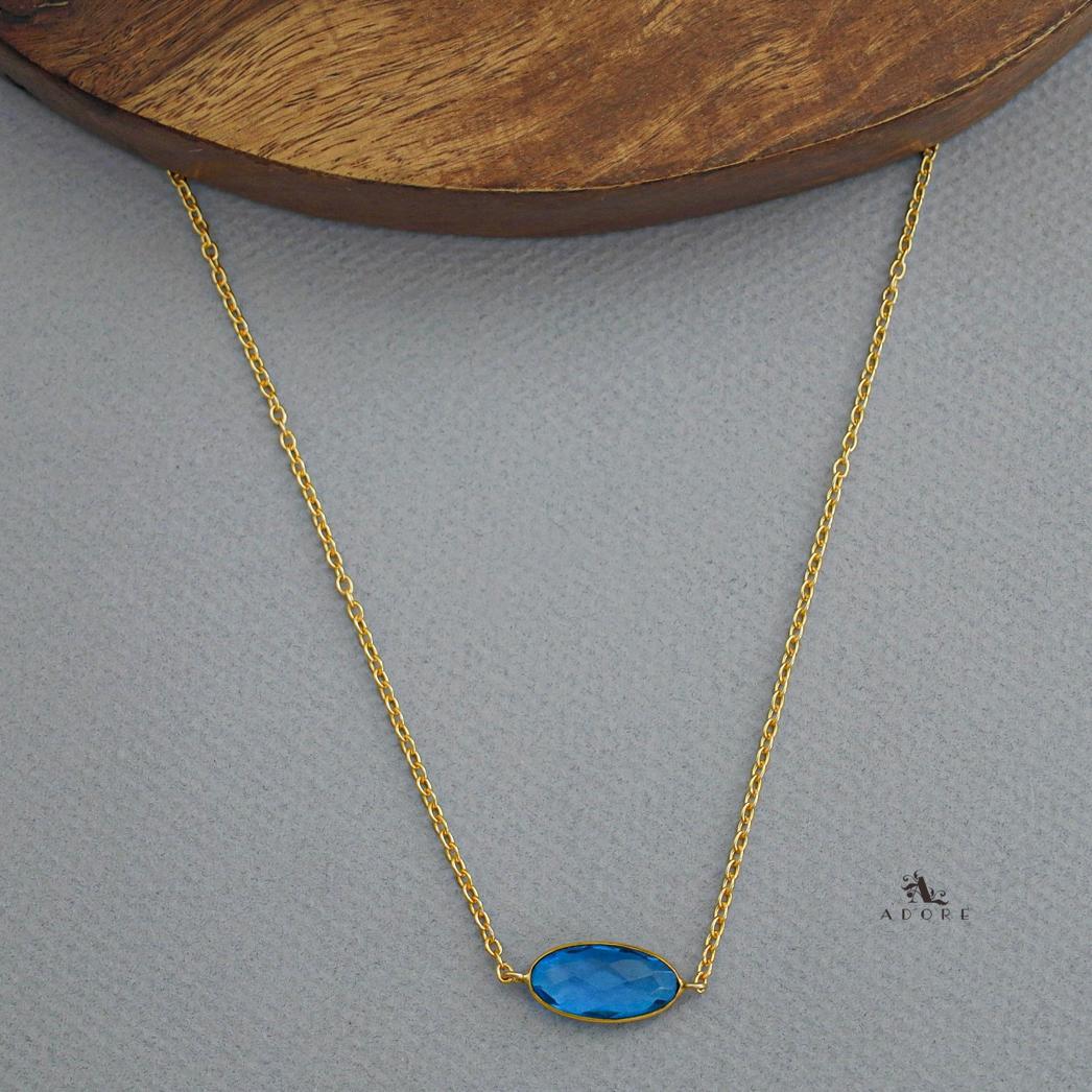 Azara Glossy Oval Short Neckpiece - Image 27