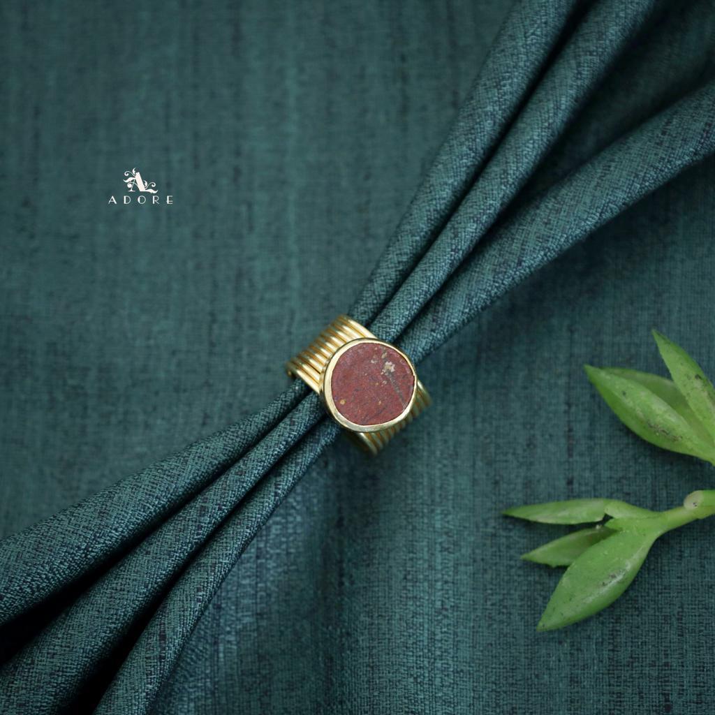Balqis Raw Stone Ring - Image 19