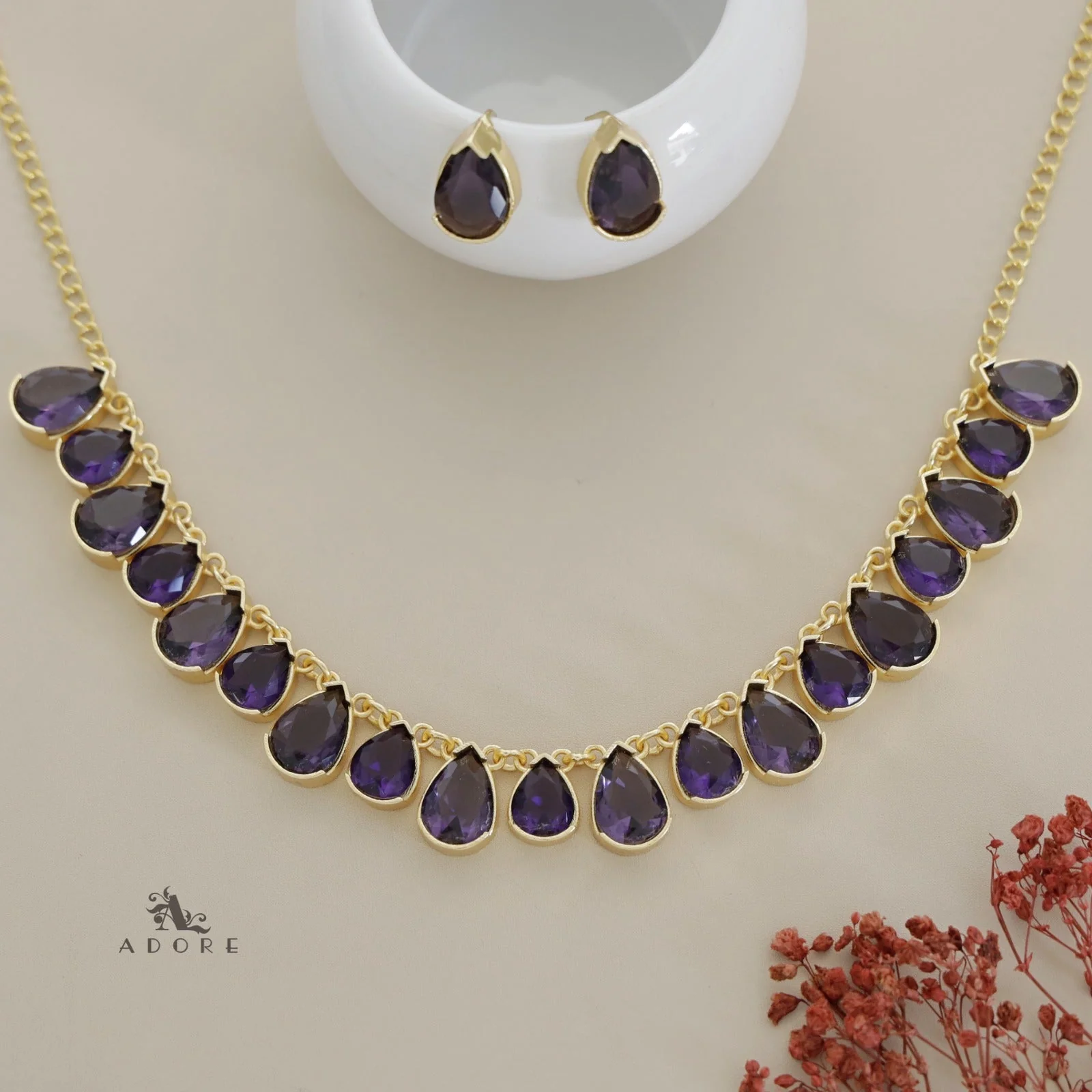 Breda Neckpiece with Stud - Image 19