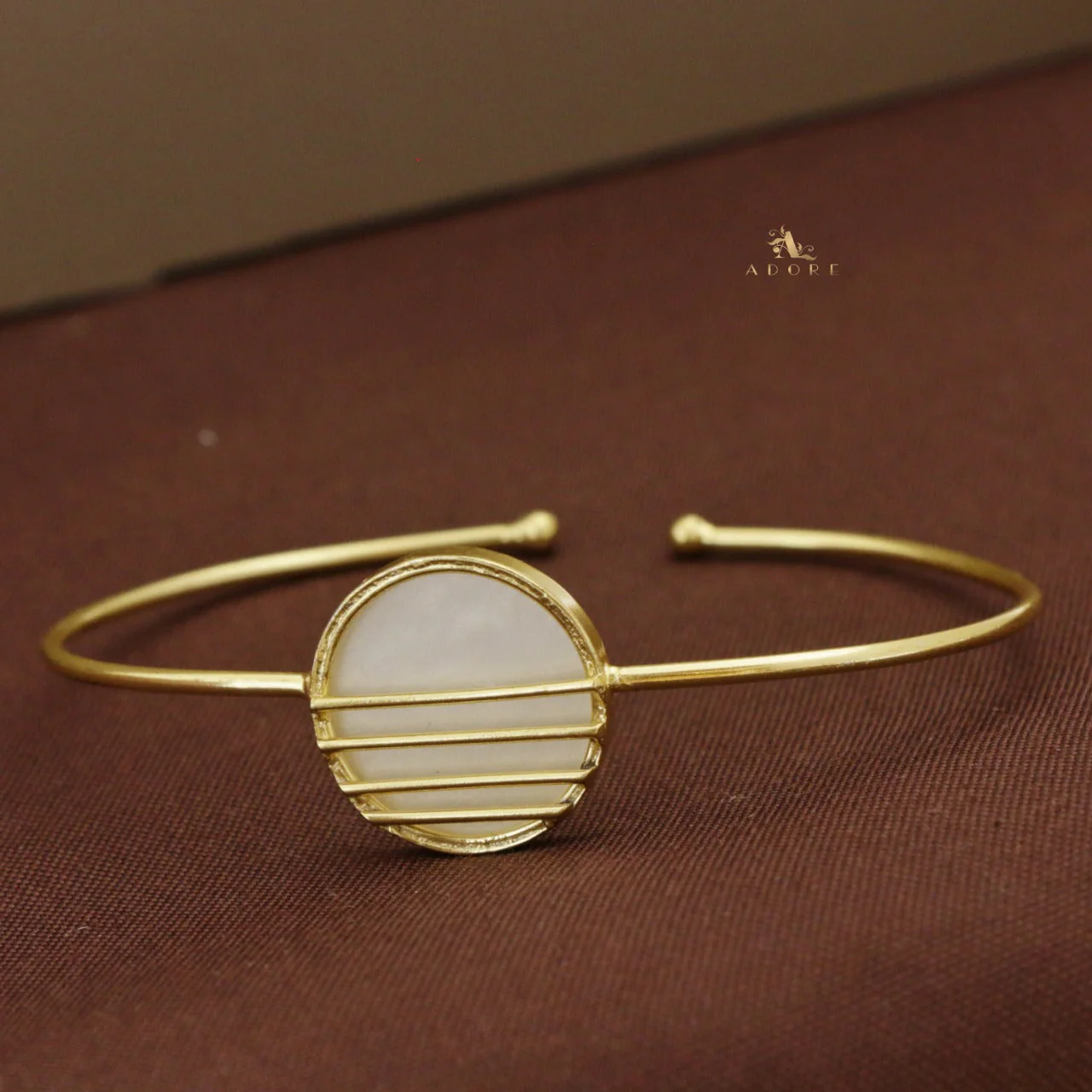 Brina MOP 4 Lines Bangle - Image 2