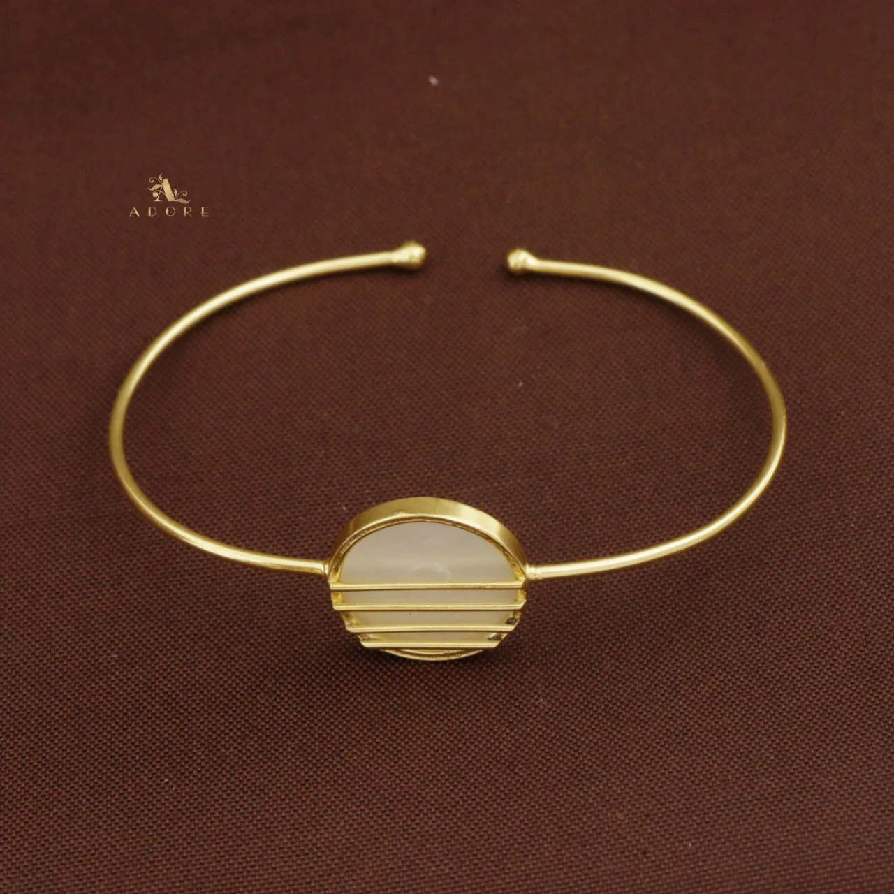 Brina MOP 4 Lines Bangle - Image 3