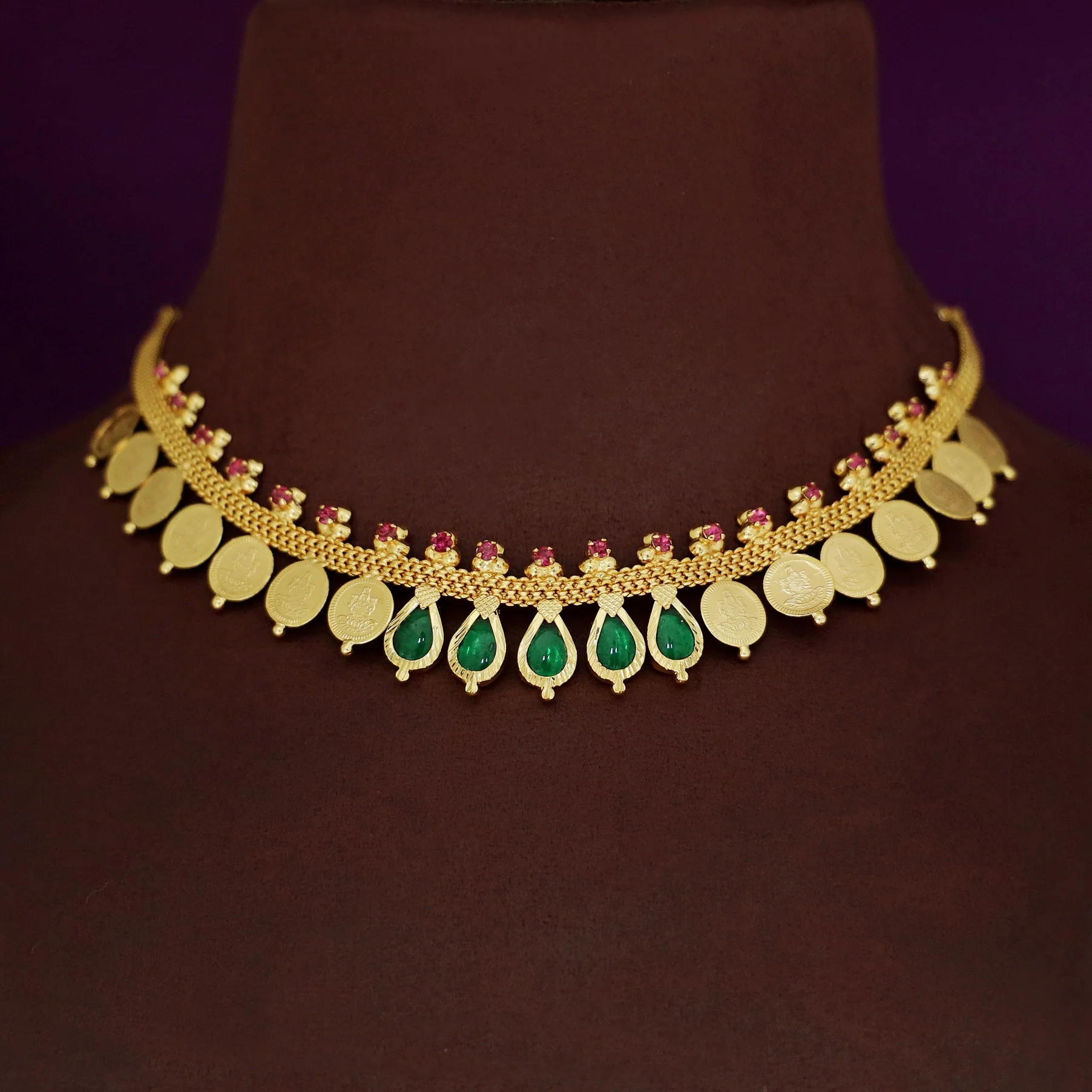 Brinda Kashi Nagapadam Short Neckpiece - Image 3