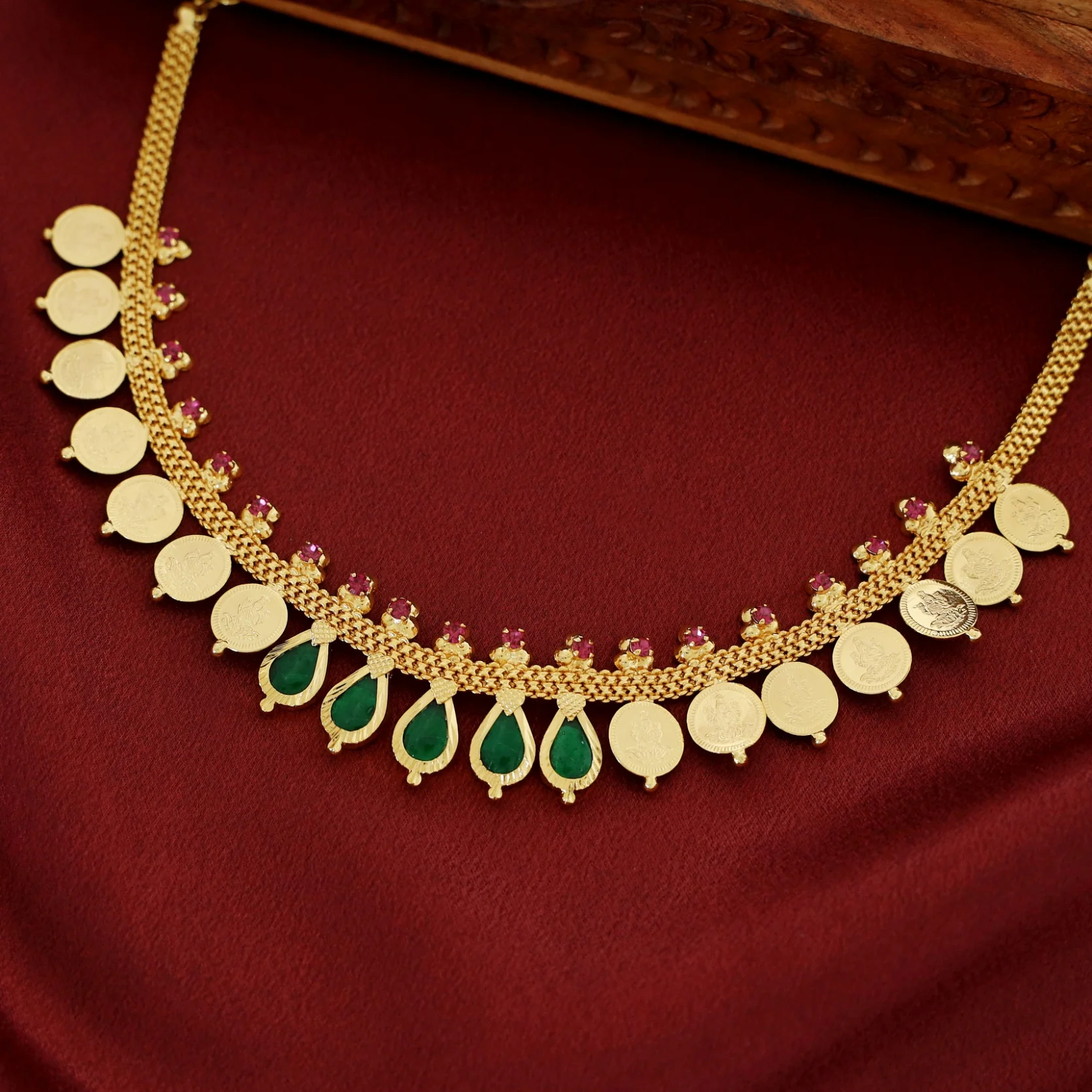 Brinda Kashi Nagapadam Short Neckpiece - Image 4