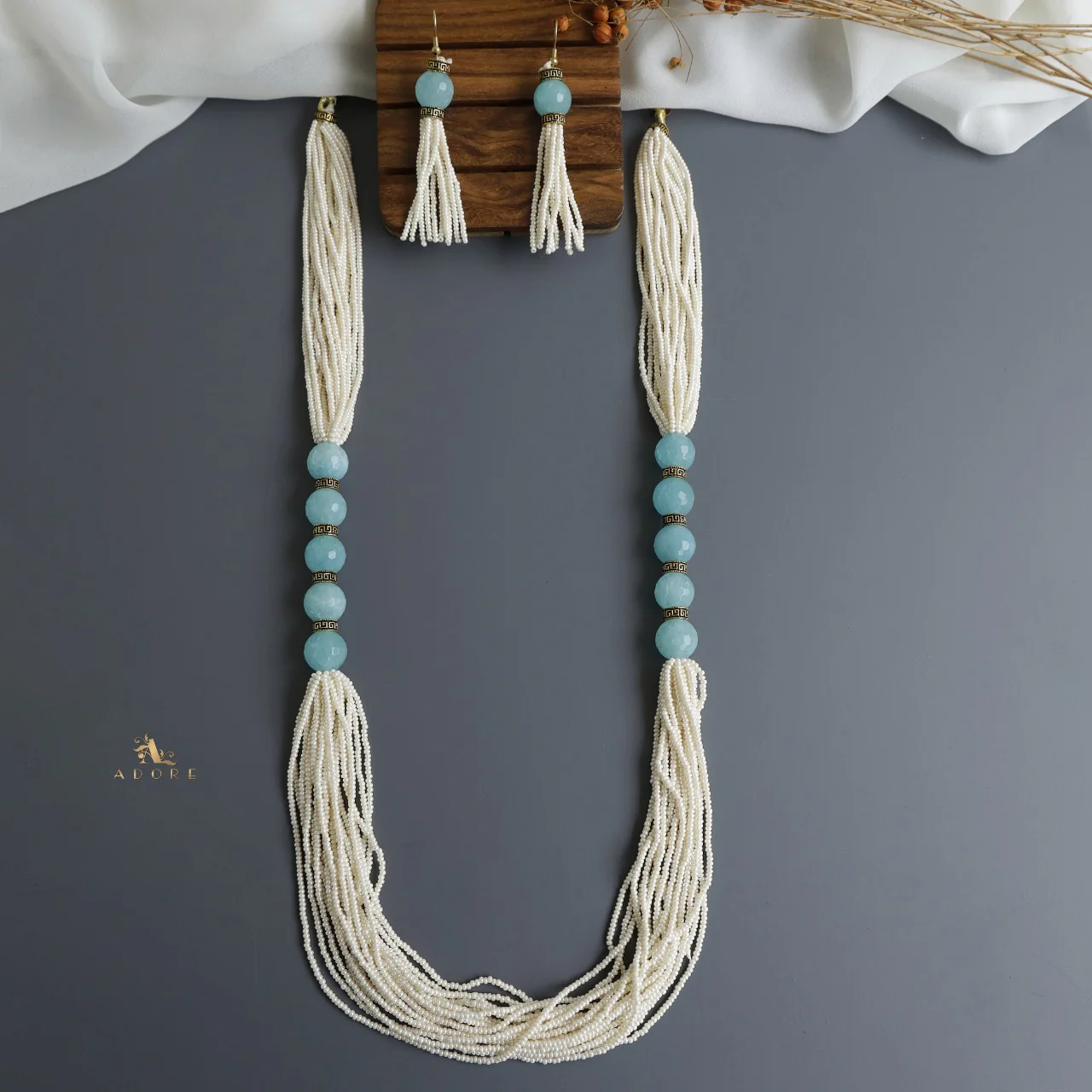 Brinley Onyx Neckpiece With Drop - Image 4
