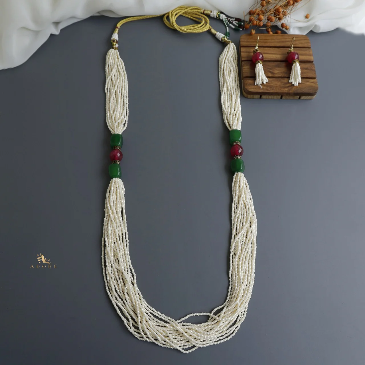 Brinley Onyx Neckpiece With Drop - Image 7