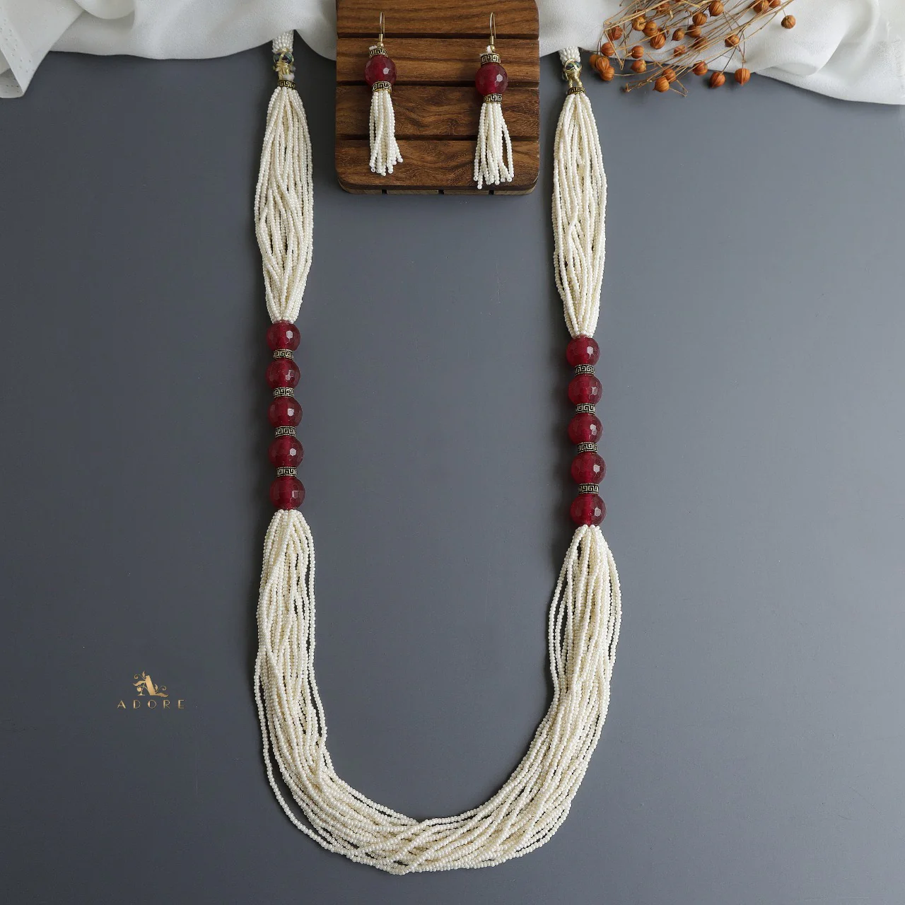 Brinley Onyx Neckpiece With Drop - Image 8