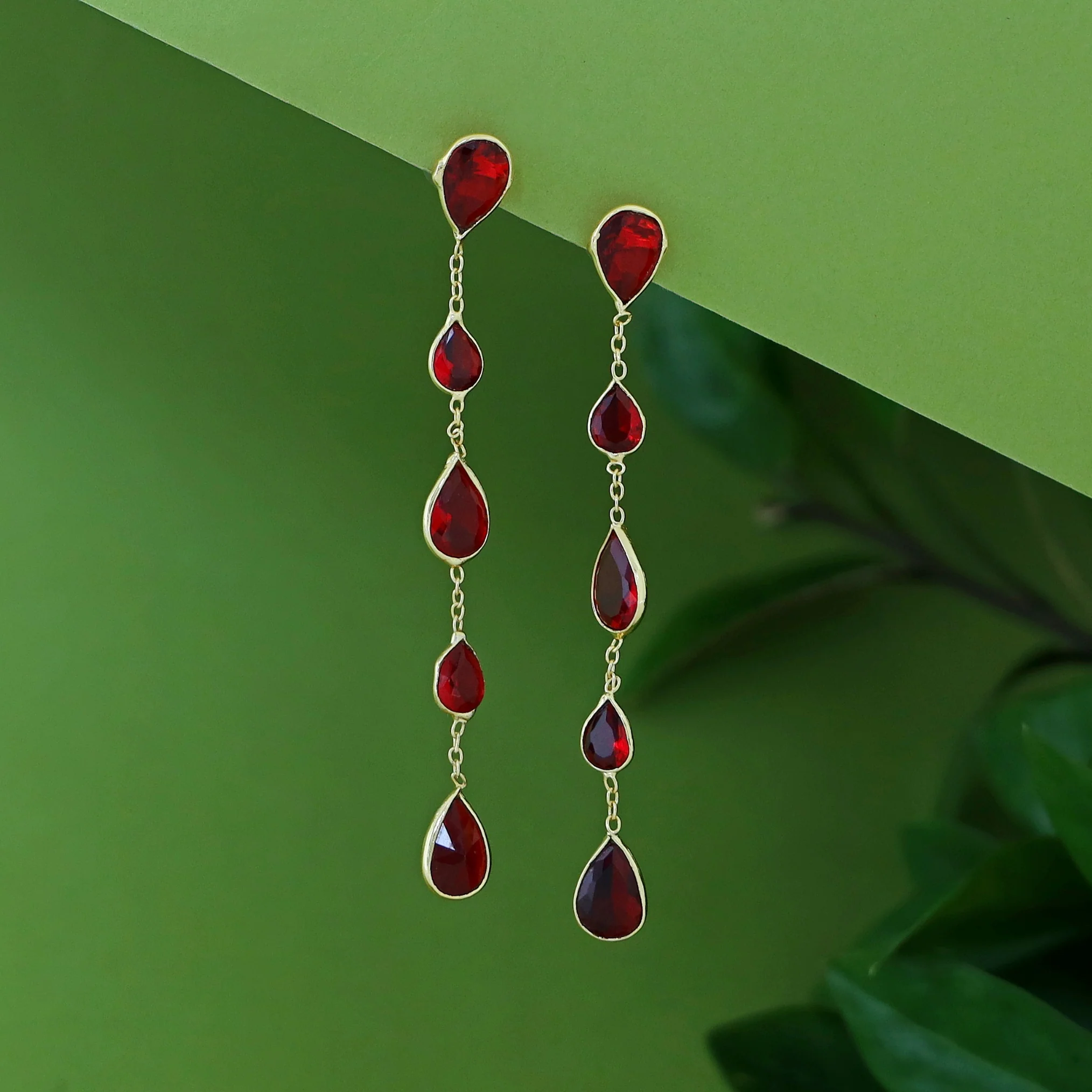 Brisa Hanging Glossy Earring - Image 2