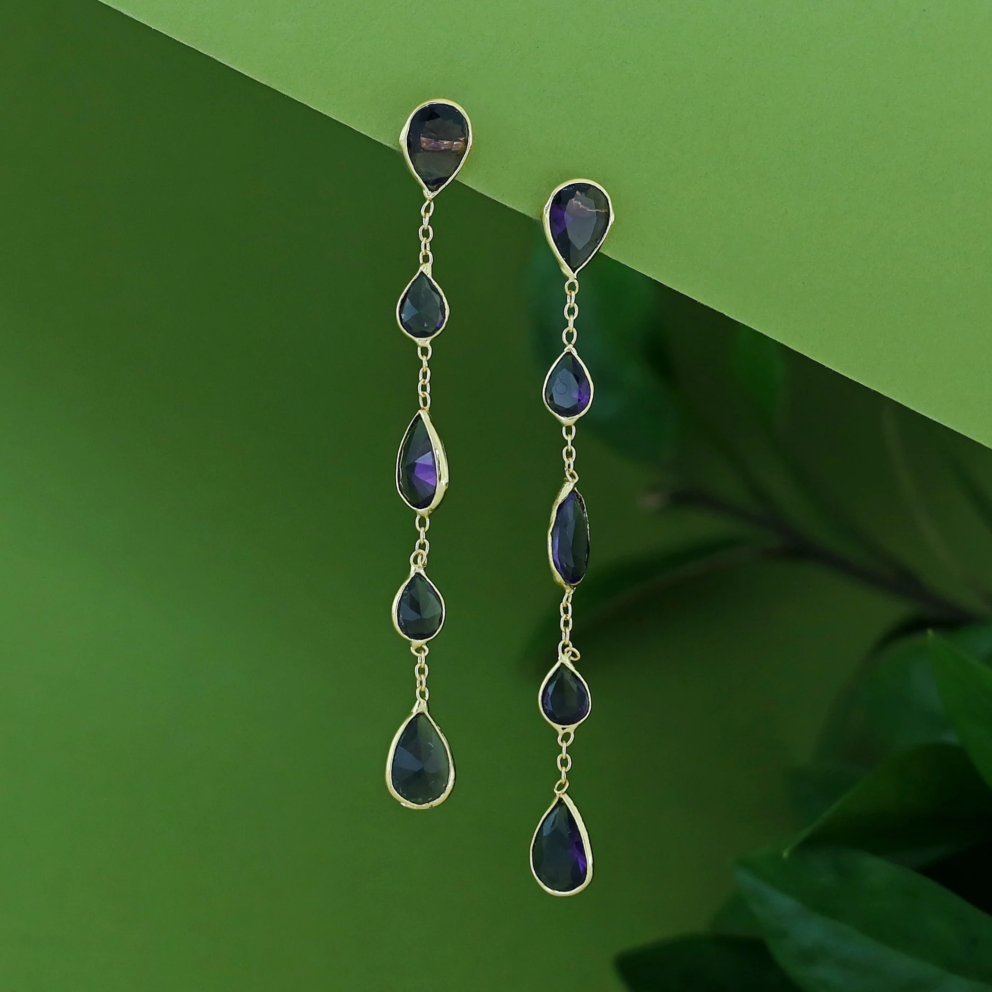 Brisa Hanging Glossy Earring - Image 4