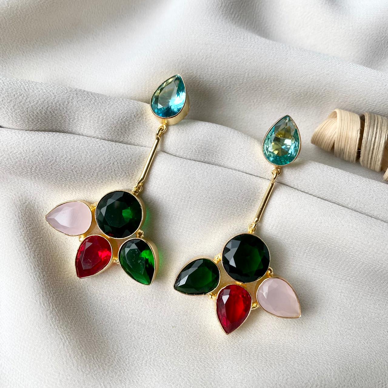 Cacophony Premium Stone Earrings - Image 14