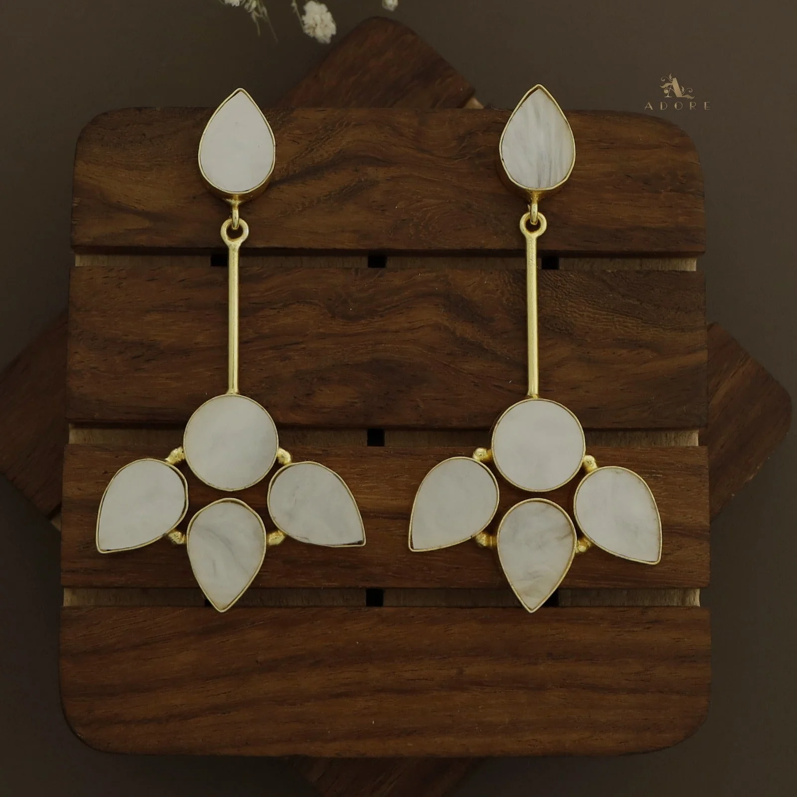 Cacophony Premium Stone Earrings - Image 2