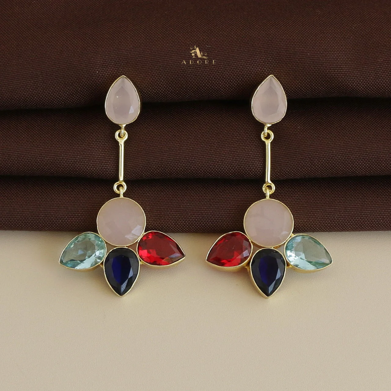 Cacophony Premium Stone Earrings - Image 4