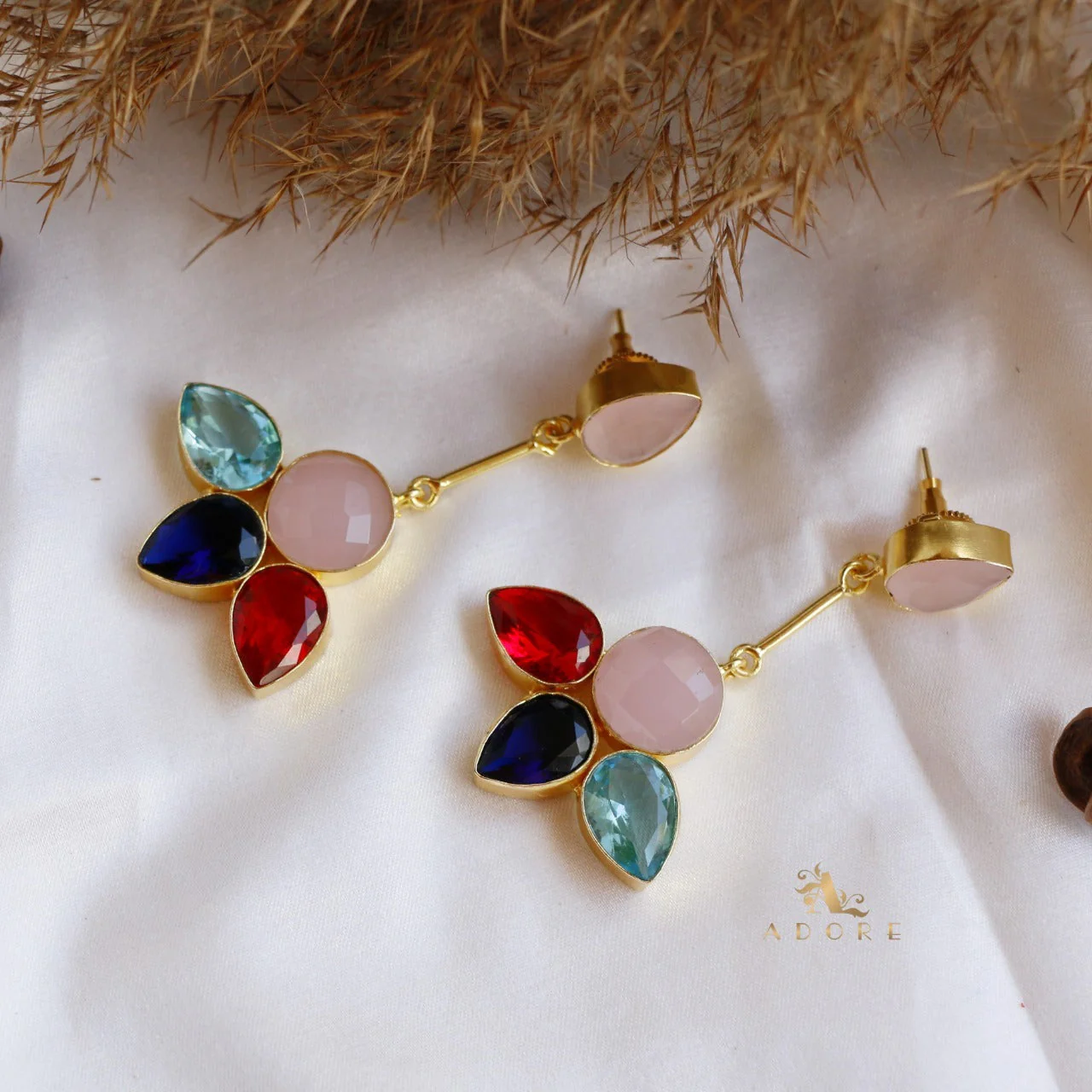 Cacophony Premium Stone Earrings - Image 5