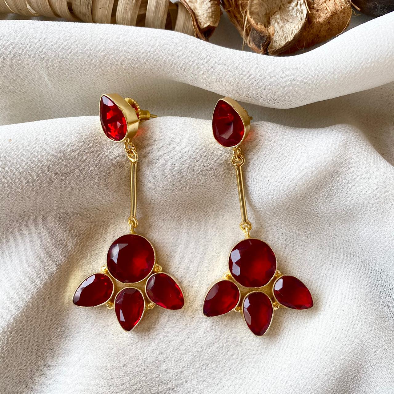 Cacophony Premium Stone Earrings - Image 7