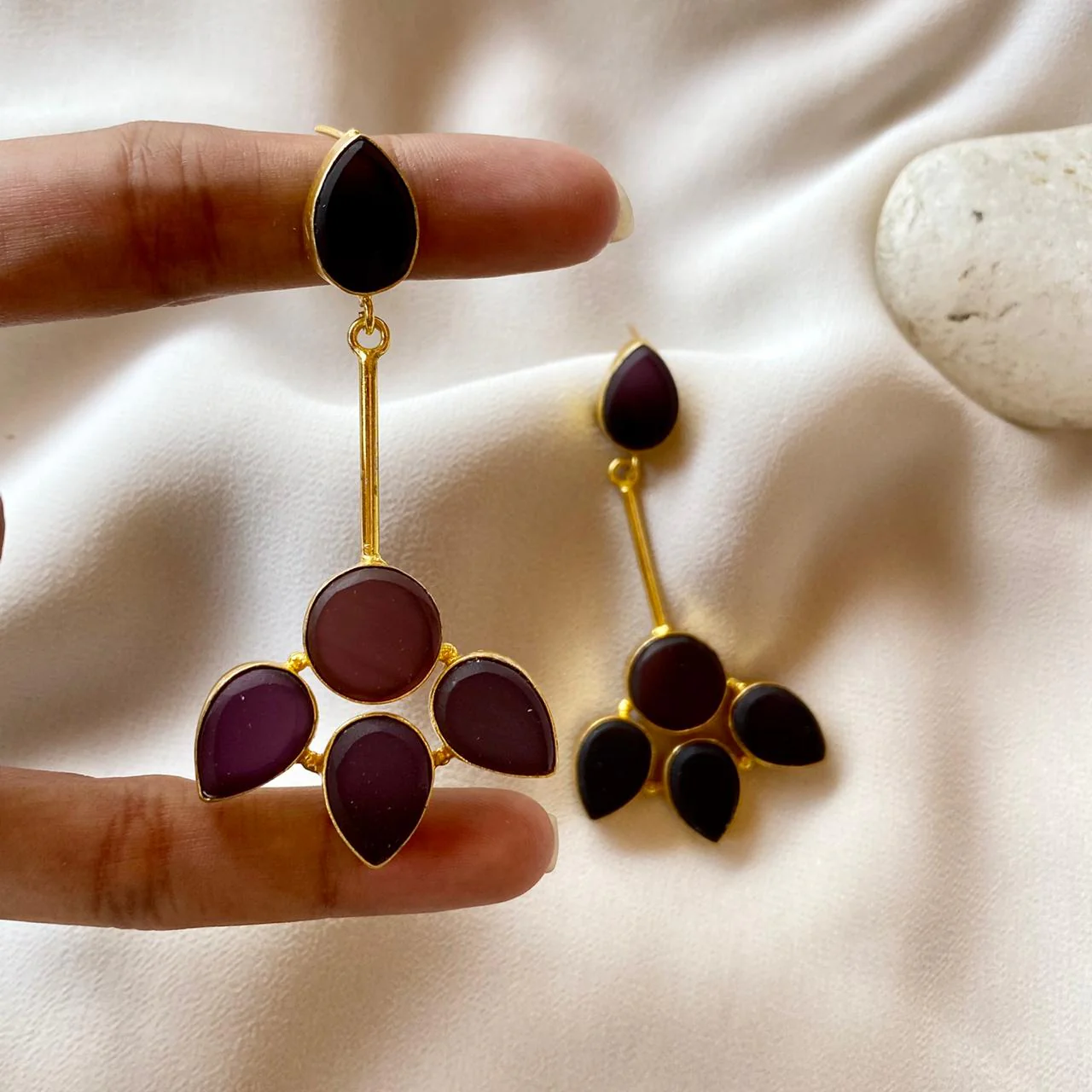 Cacophony Raw Stone Earrings - Image 10