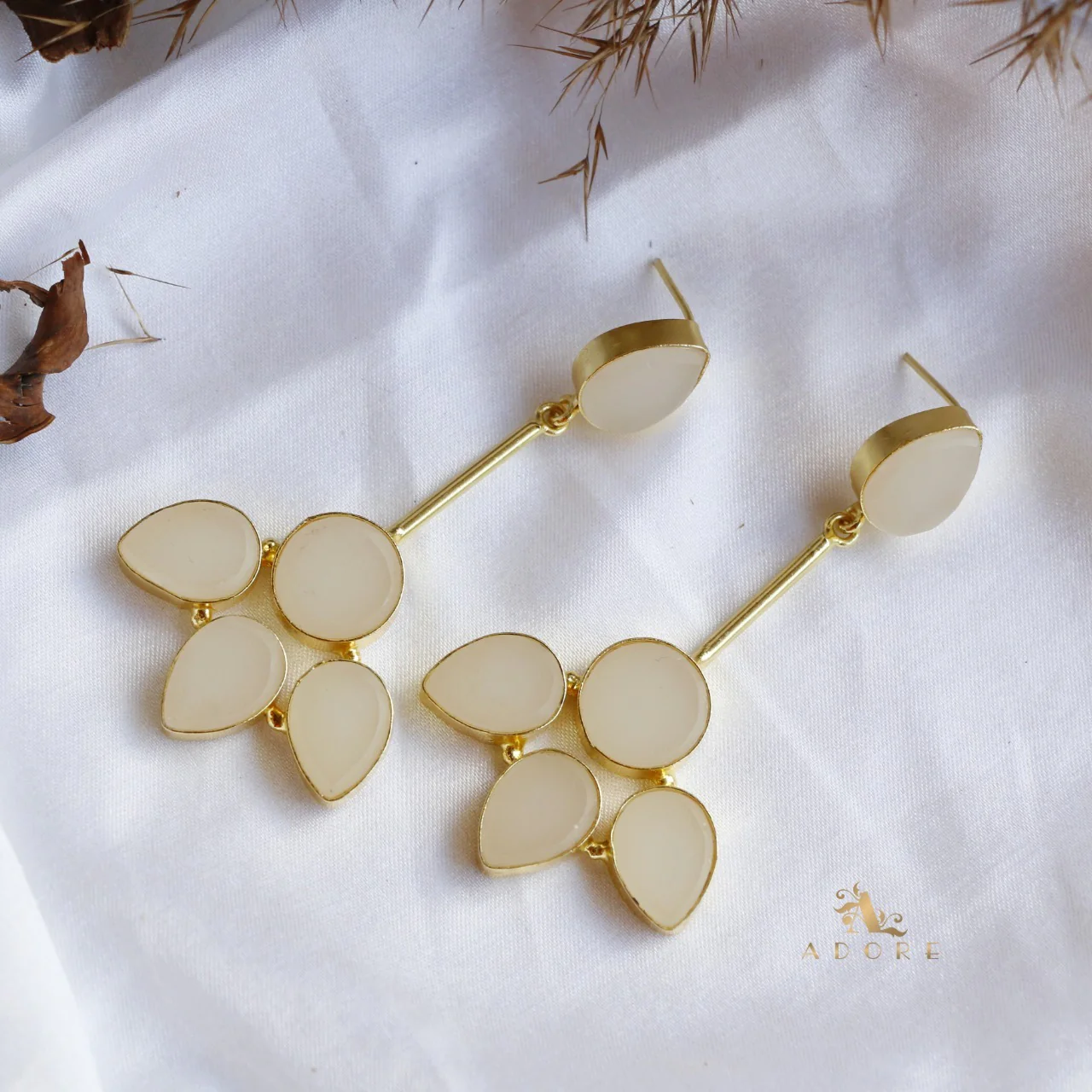 Cacophony Raw Stone Earrings - Image 24