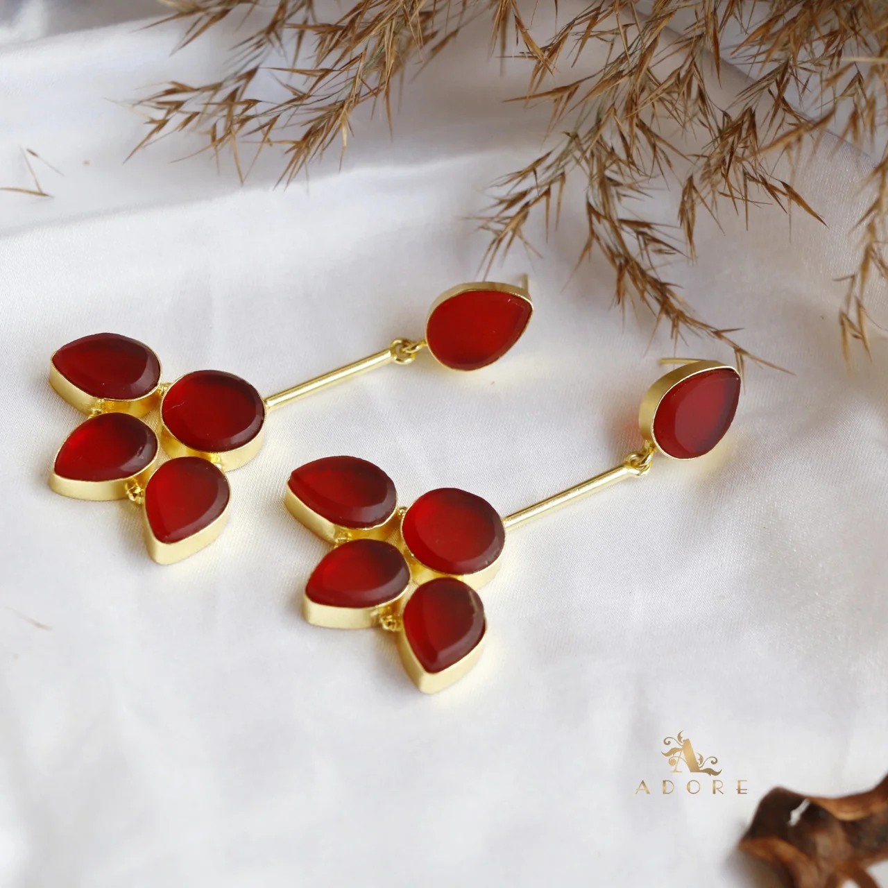 Cacophony Raw Stone Earrings - Image 3