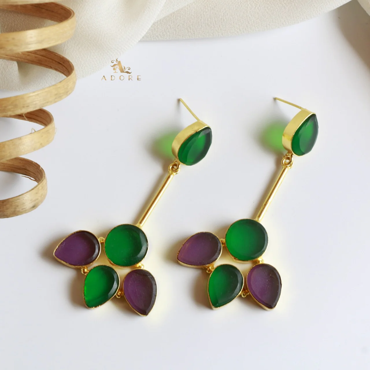 Cacophony Raw Stone Earrings - Image 32