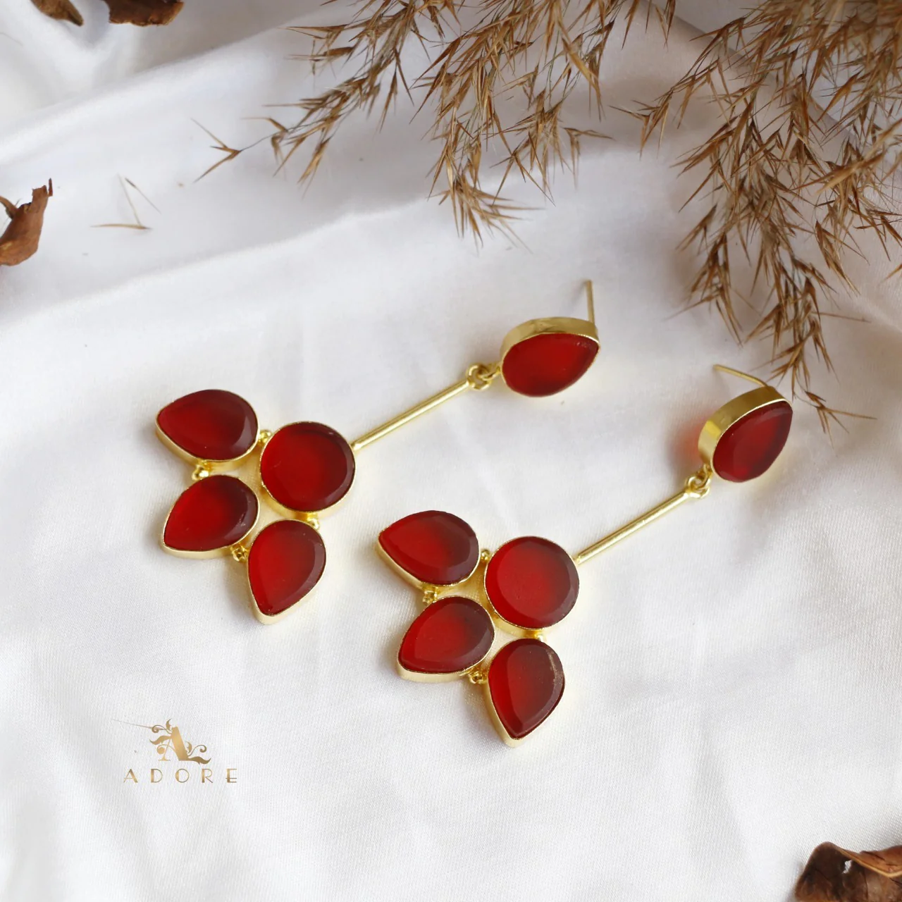 Cacophony Raw Stone Earrings - Image 38