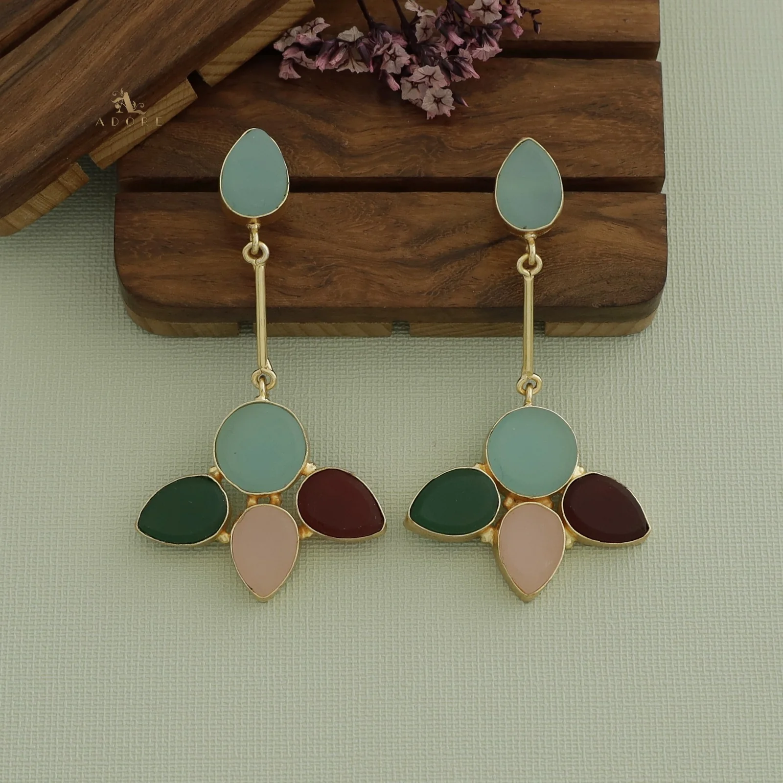 Cacophony Raw Stone Earrings - Image 41