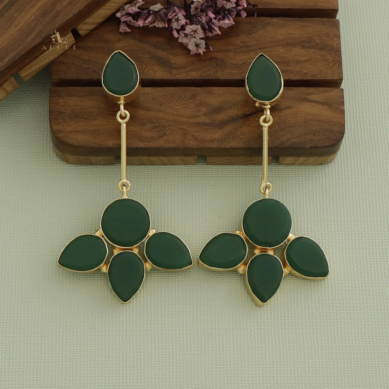 Cacophony Raw Stone Earrings - Image 42
