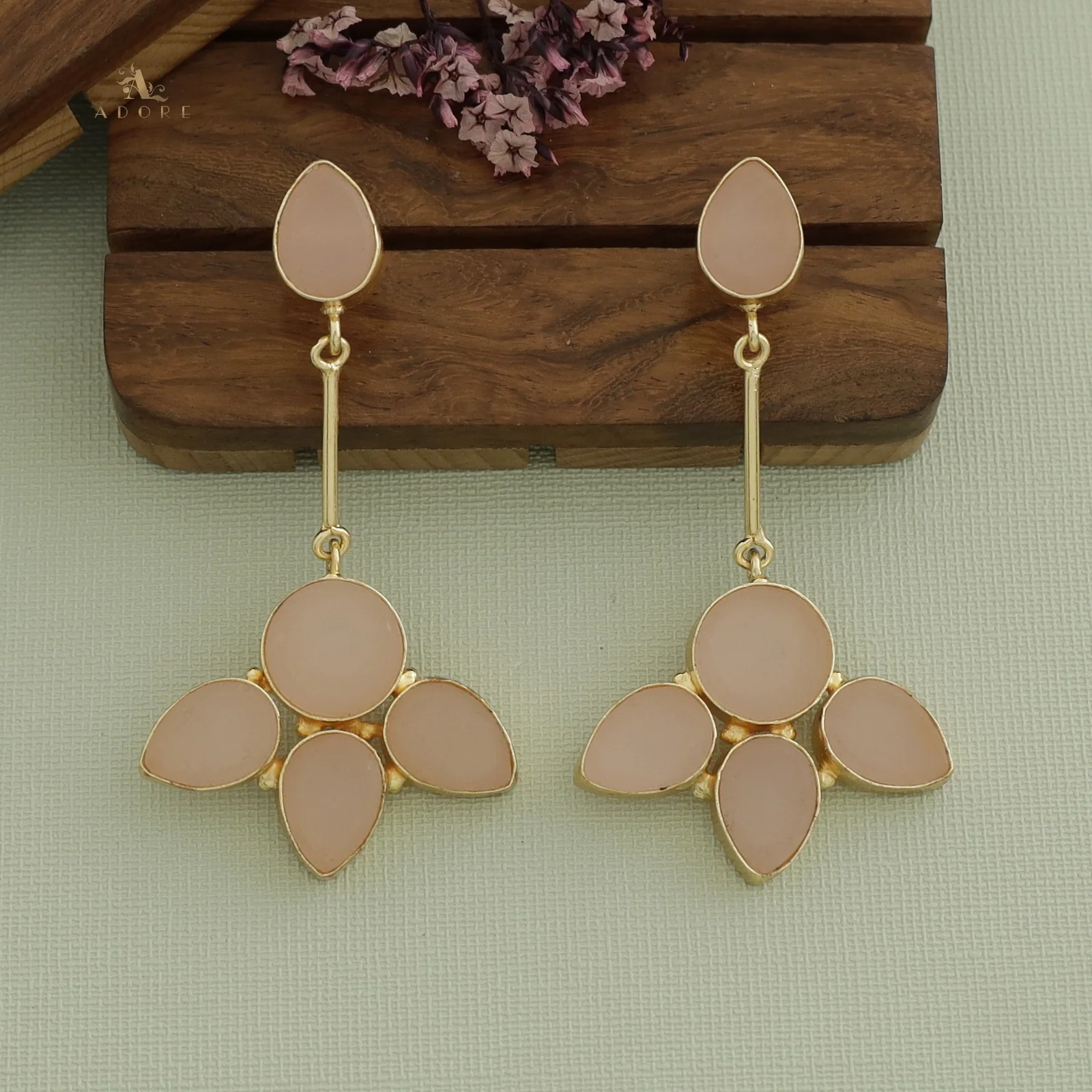 Cacophony Raw Stone Earrings - Image 45