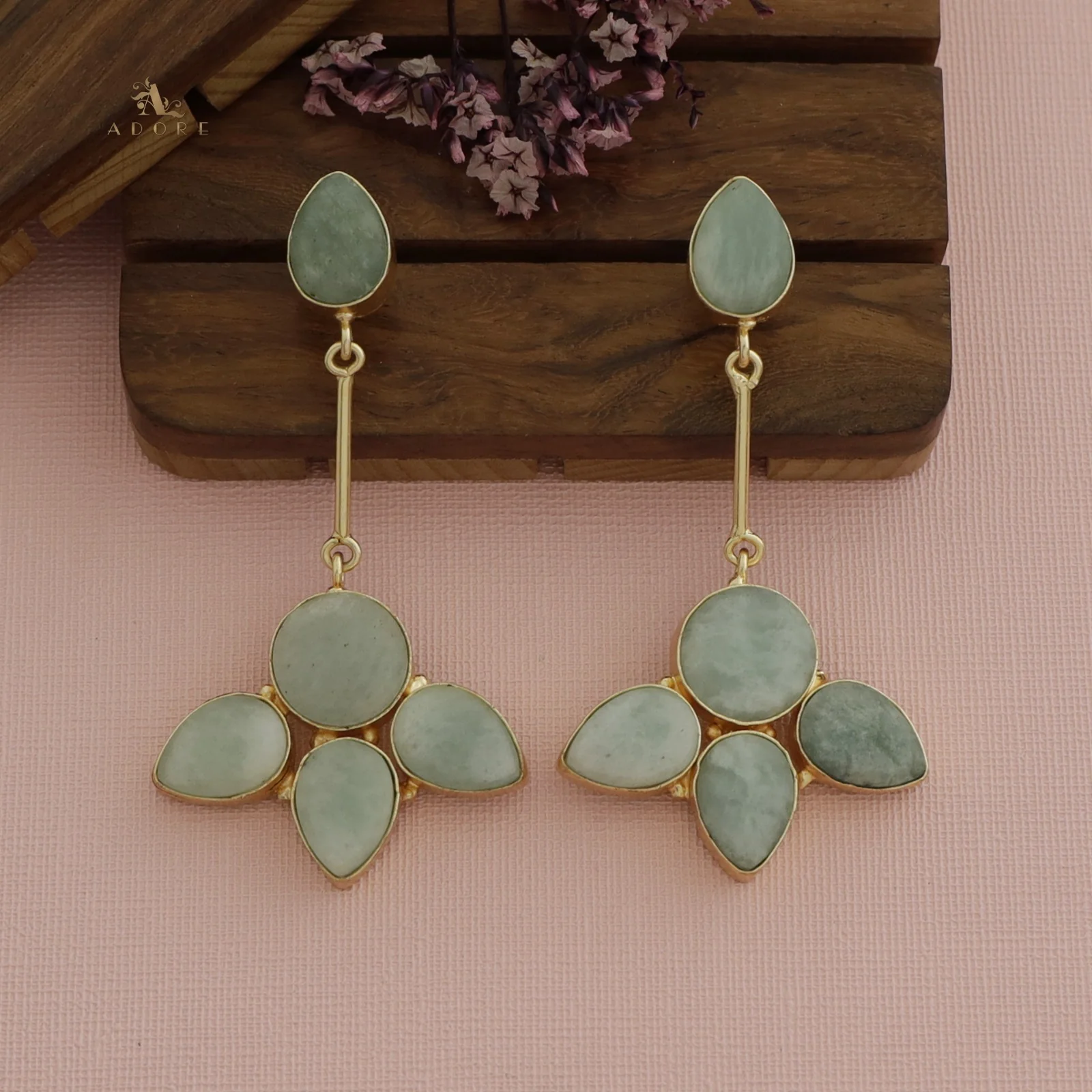 Cacophony Raw Stone Earrings - Image 47