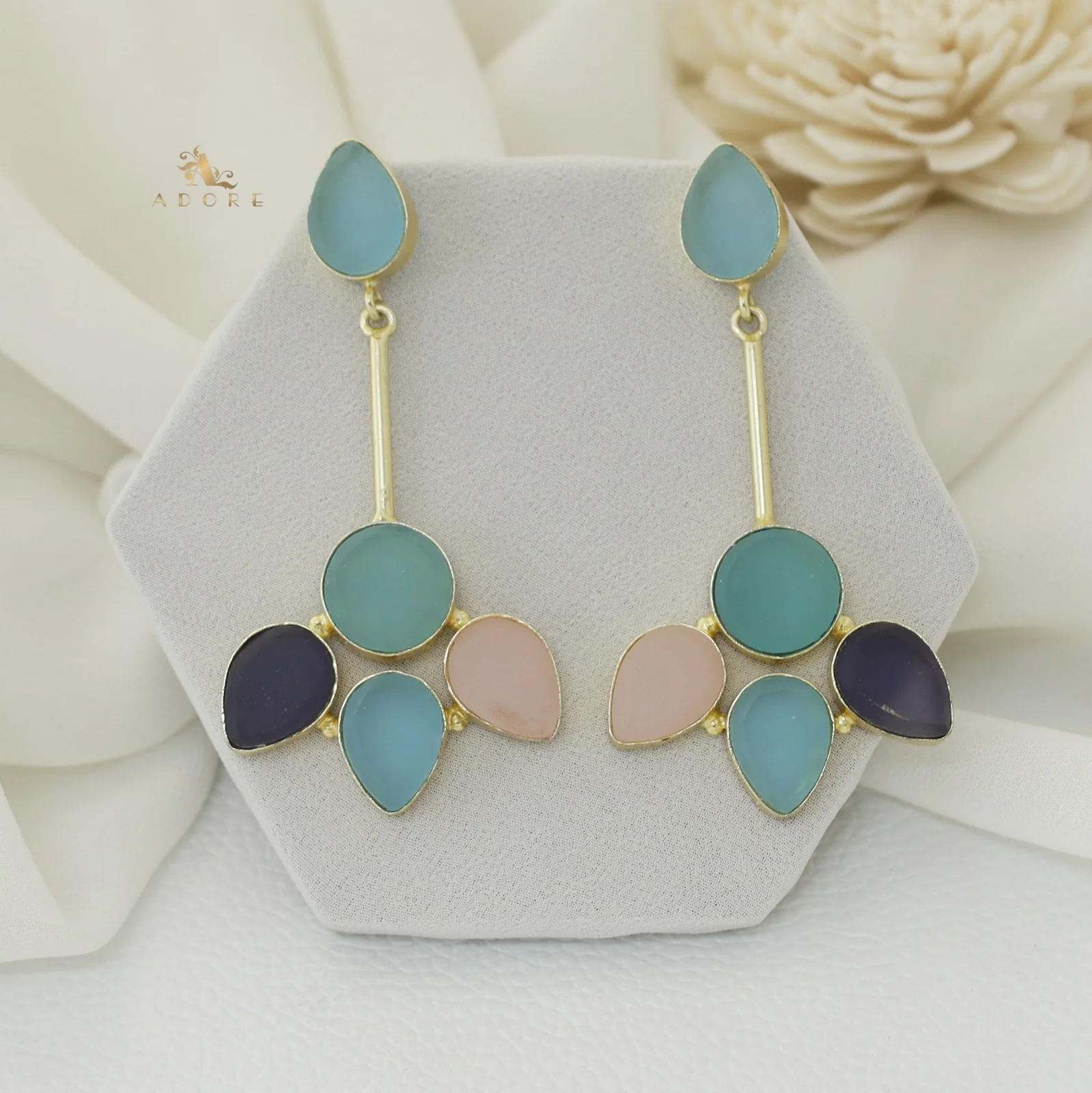 Cacophony Raw Stone Earrings - Image 51