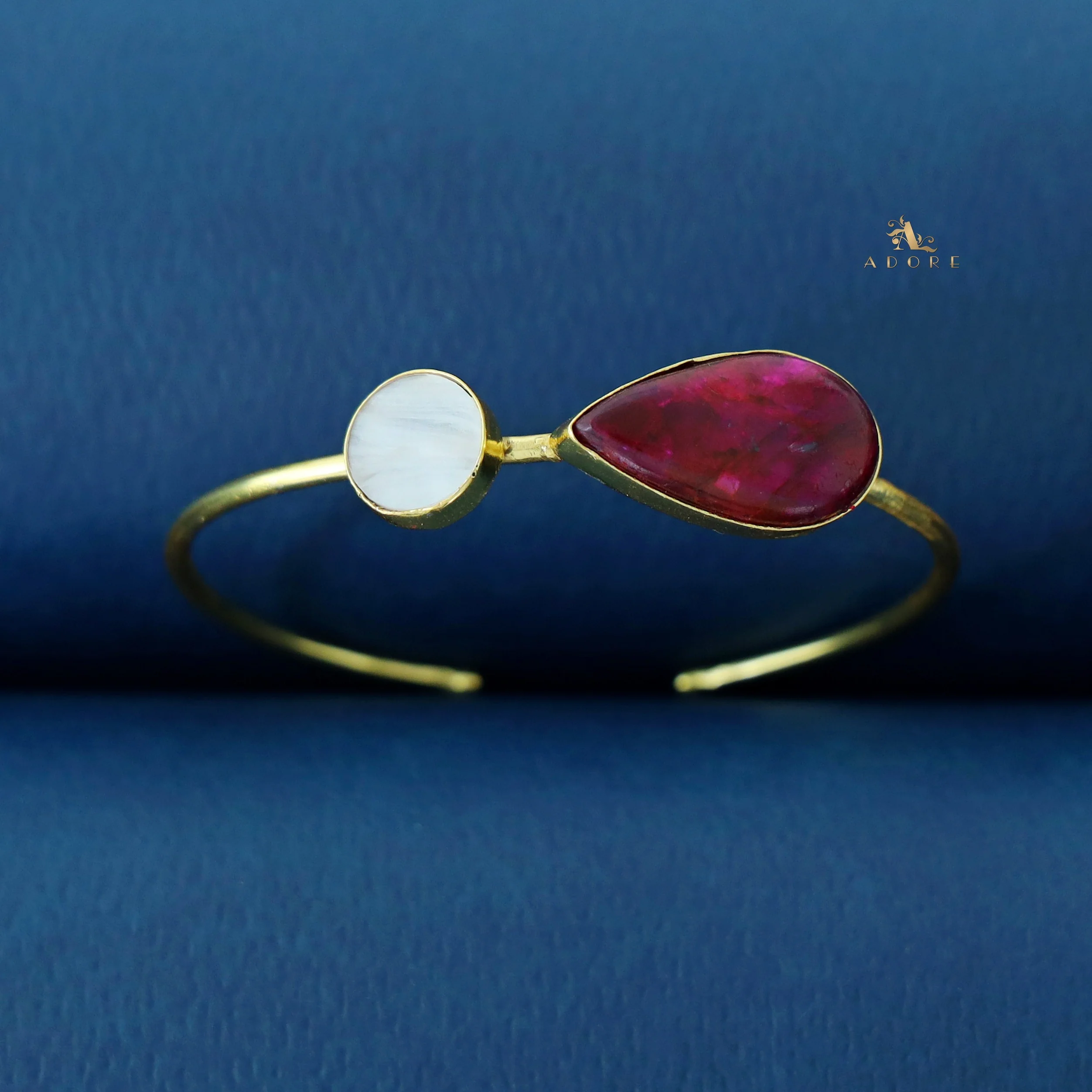 Carmella Golden MOP Bangle - Image 6