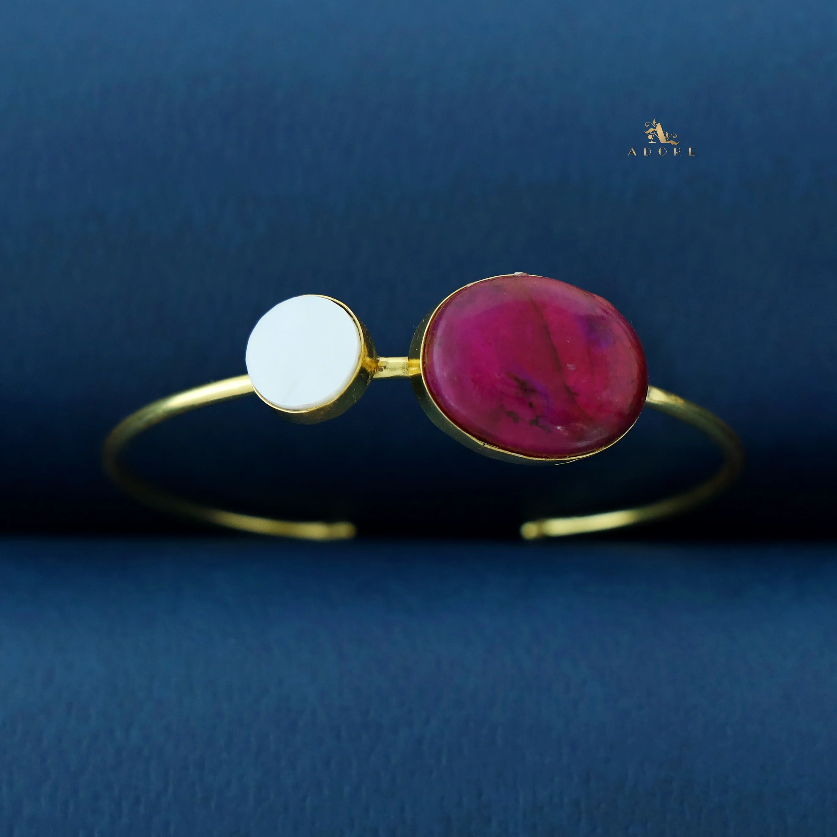 Carmella Golden MOP Bangle - Image 7