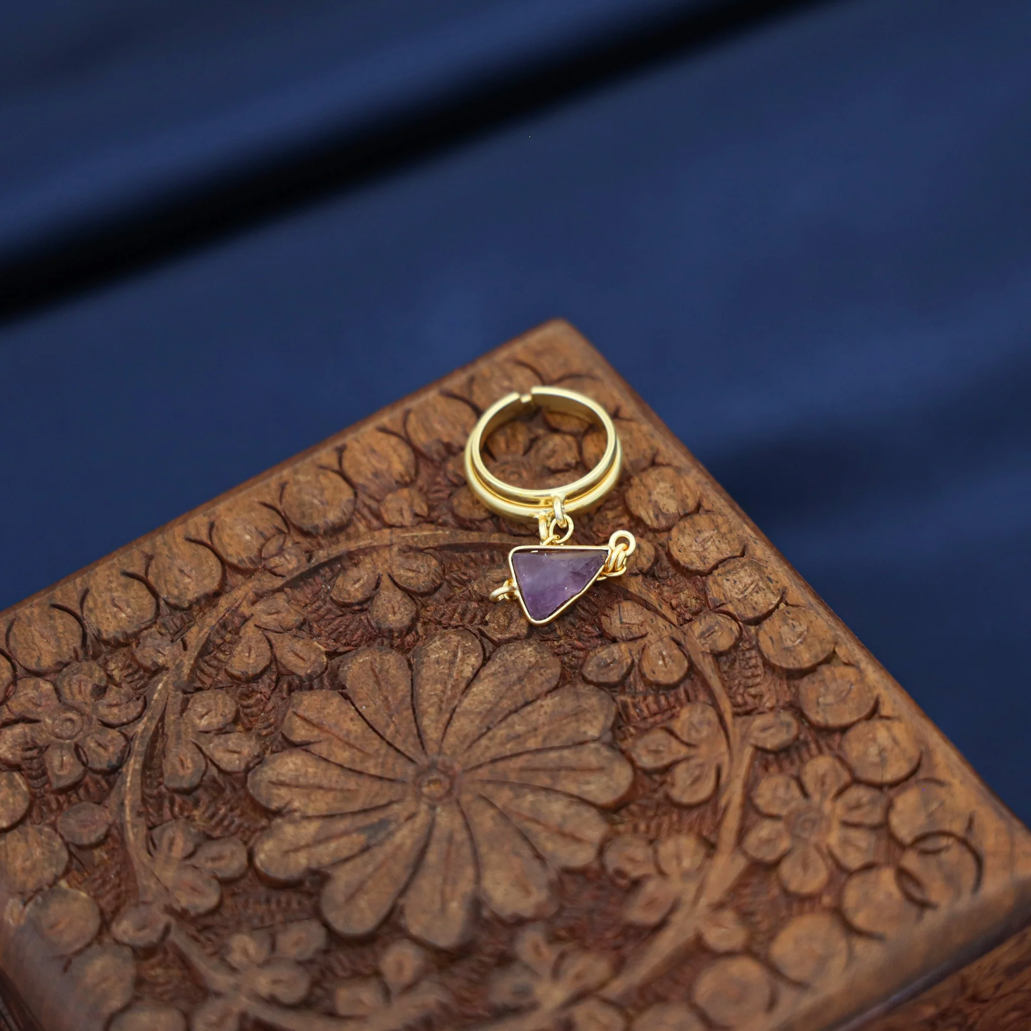 Carmen Natural Stone Dual Ring - Image 3