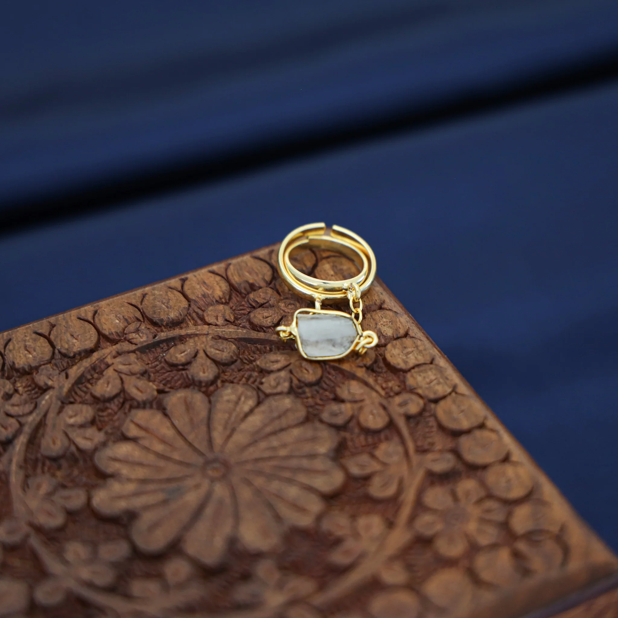 Carmen Natural Stone Dual Ring - Image 6
