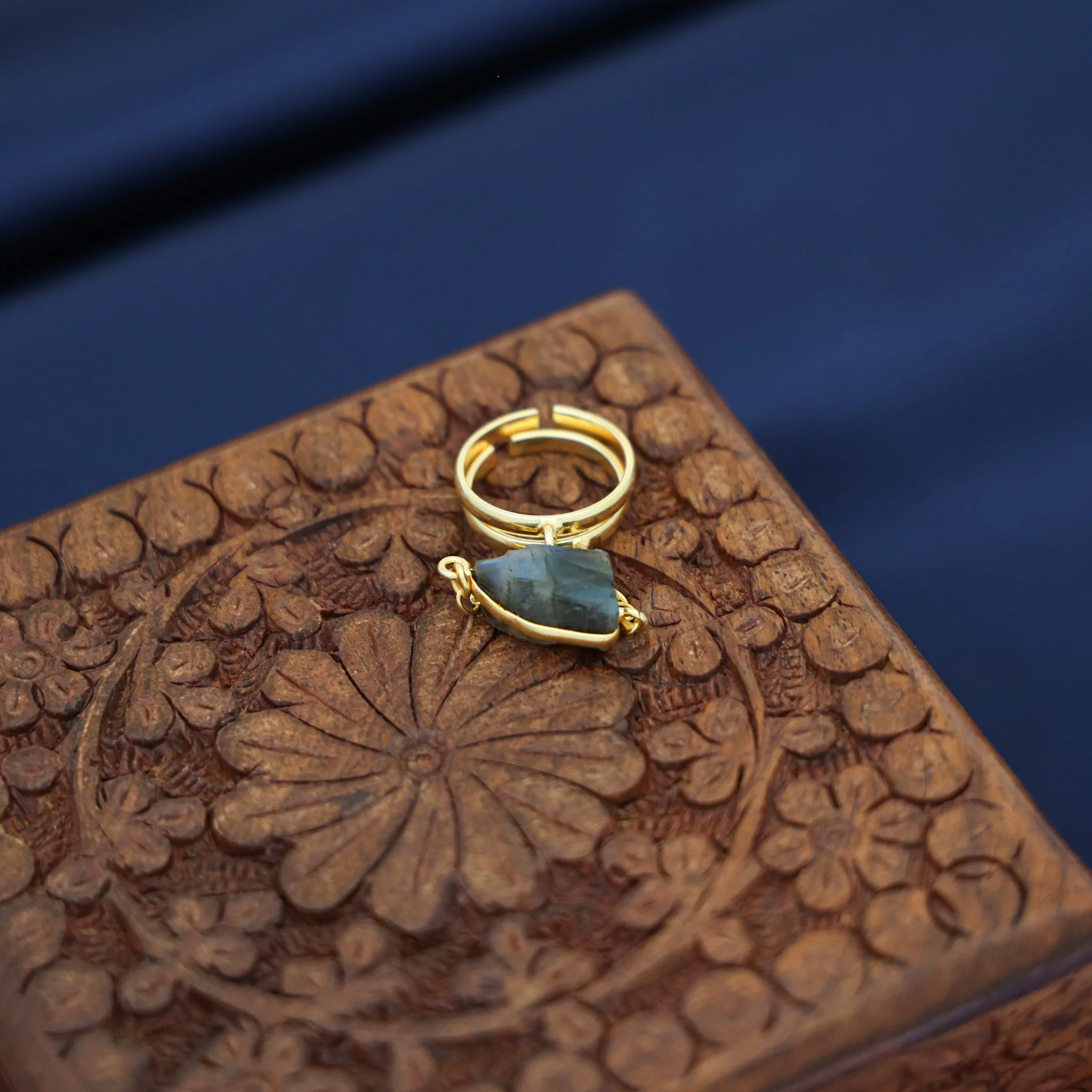 Carmen Natural Stone Dual Ring - Image 9