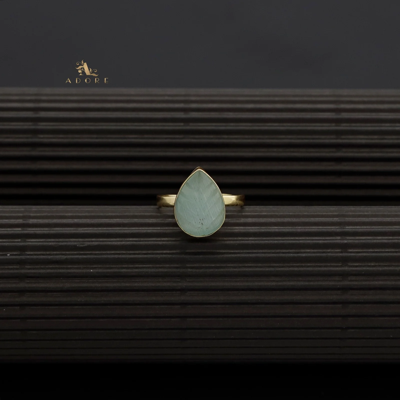 Carved Stone Rings - Image 4