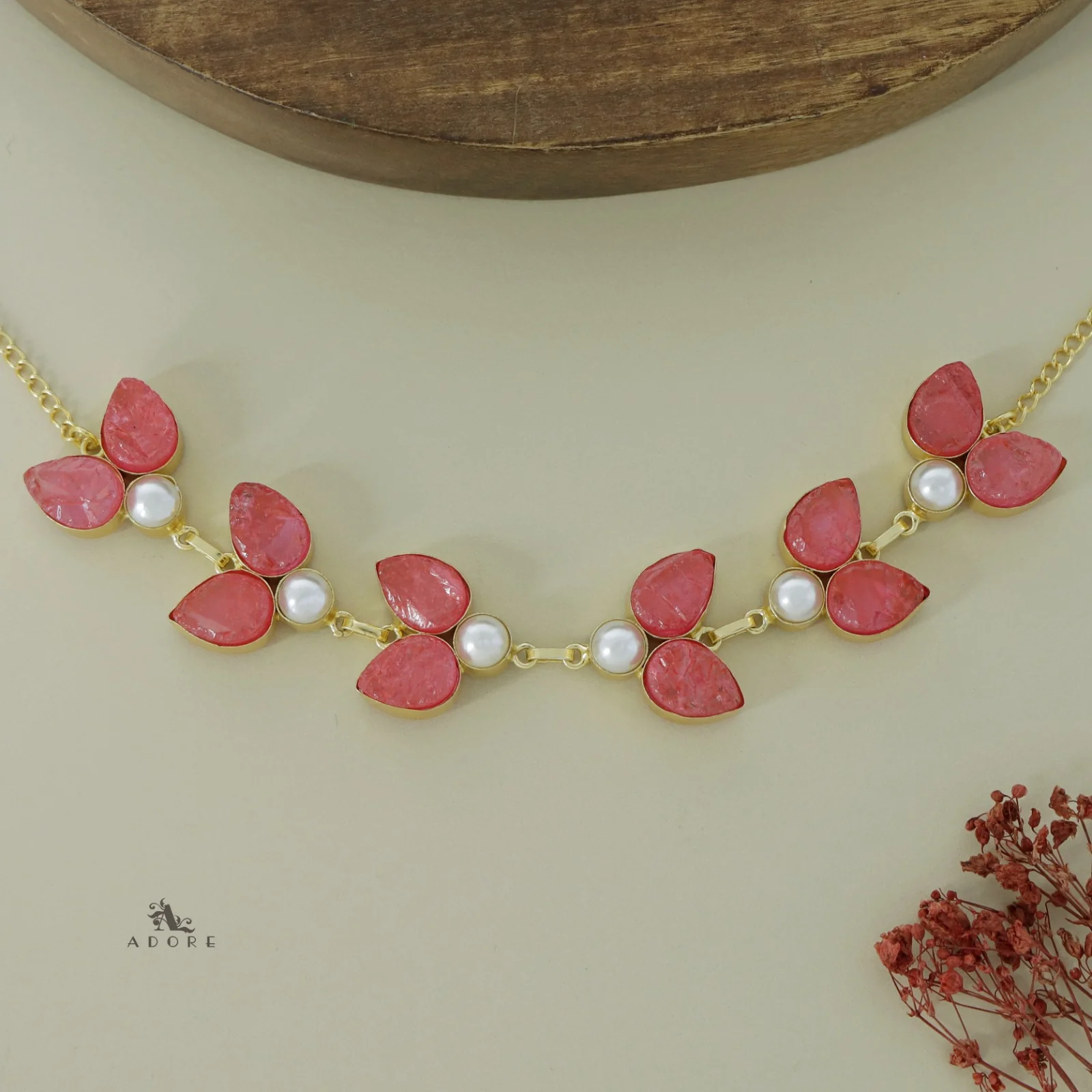 Catalina Dyed Stone Pearl Choker - Image 22