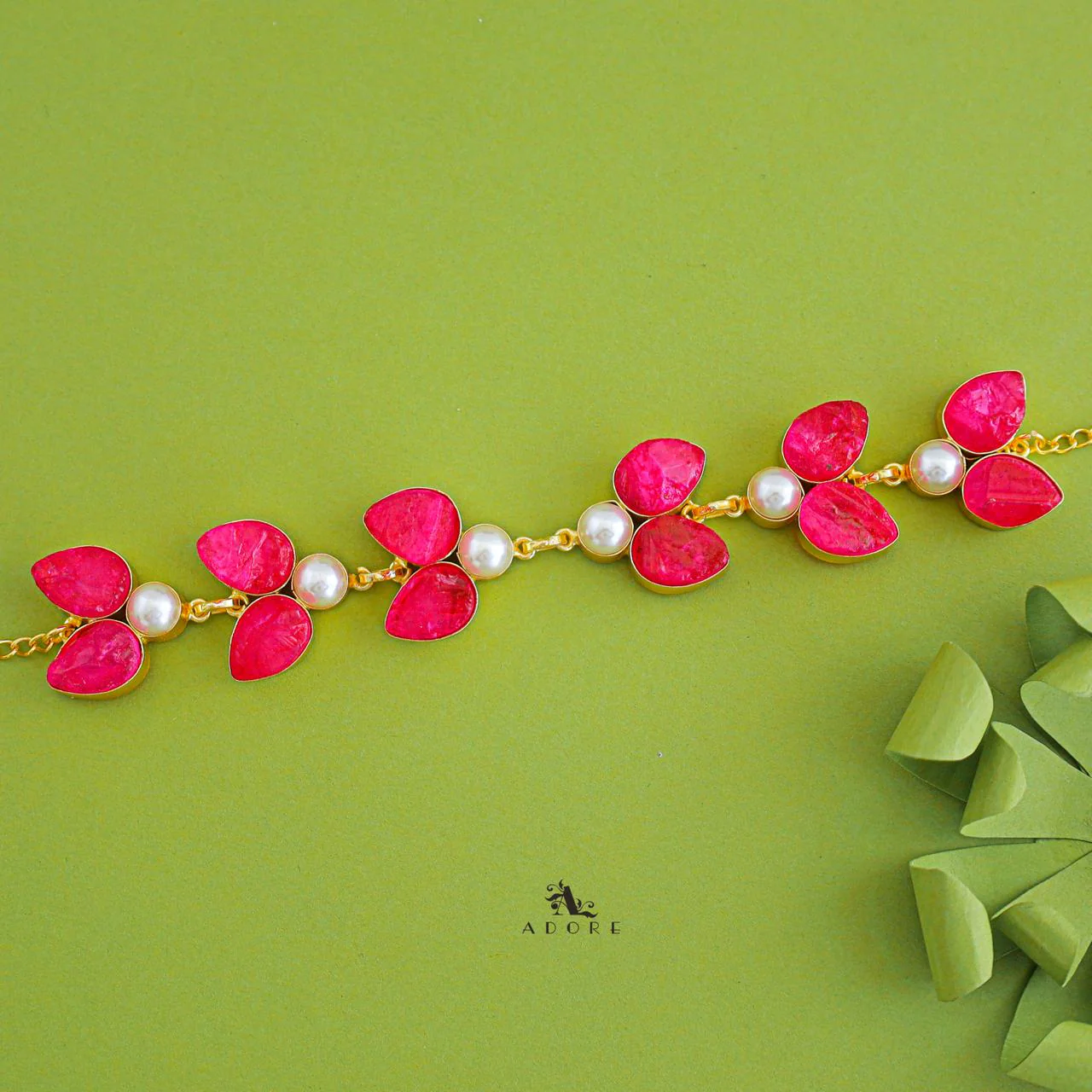 Catalina Dyed Stone Pearl Choker - Image 26