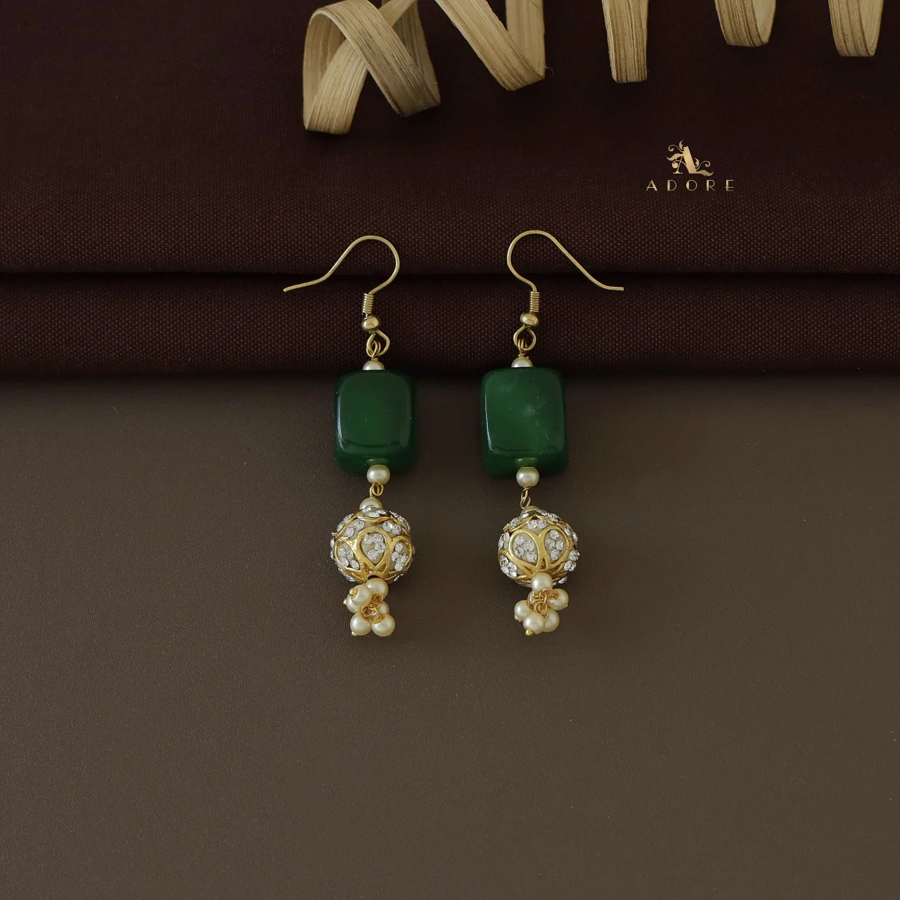 Cattleya Neckpiece With Drop - Image 11