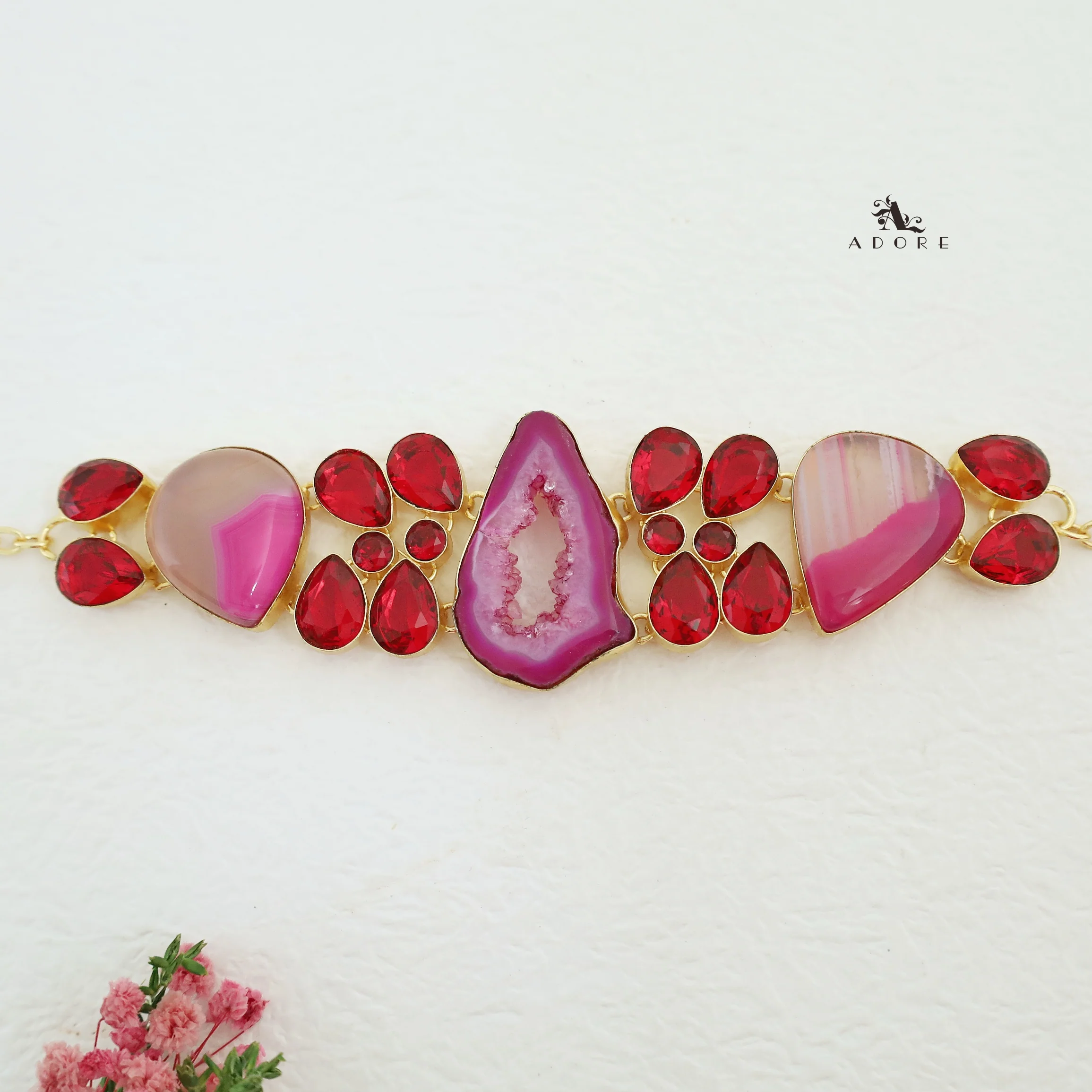 Cedric Agate Stone Choker - Image 2