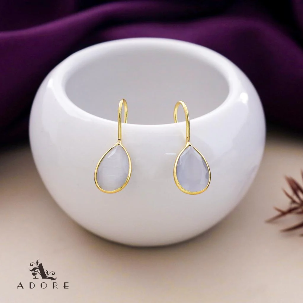 Cercel Golden Rain Drops Earring (Colour Option) - Image 13
